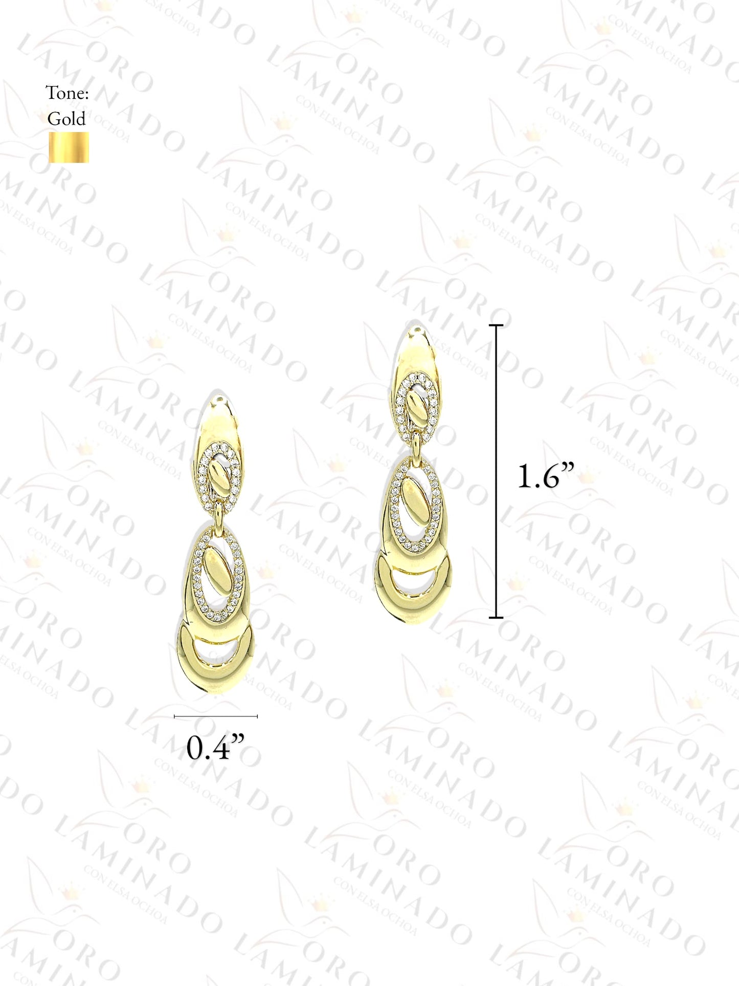 High Quality Long Earrings B444