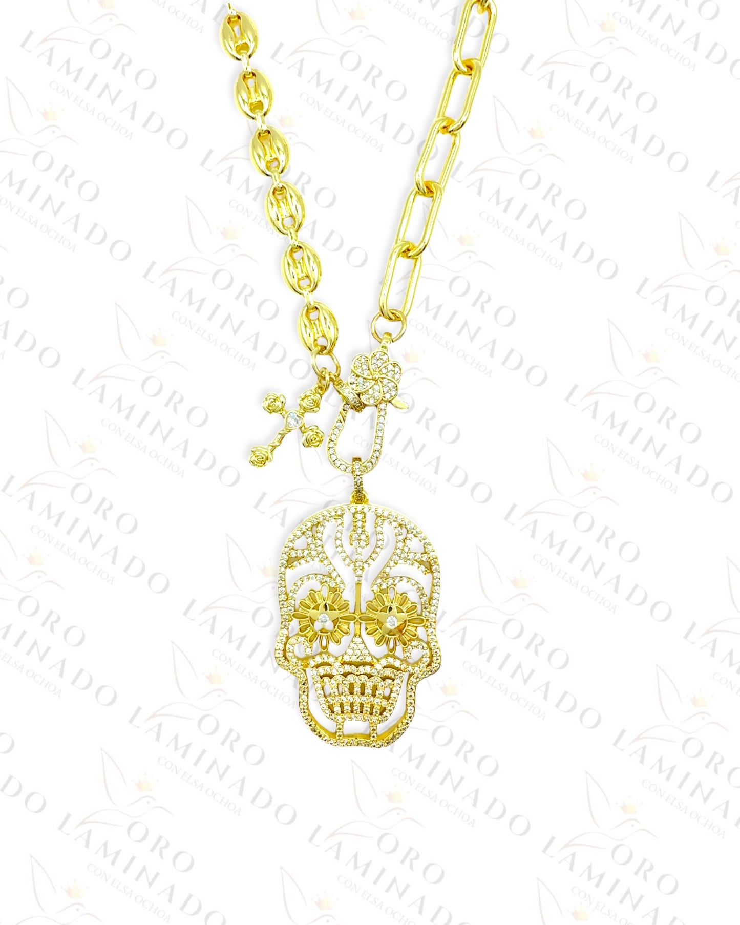 Diamond Calaverita Necklace Y300