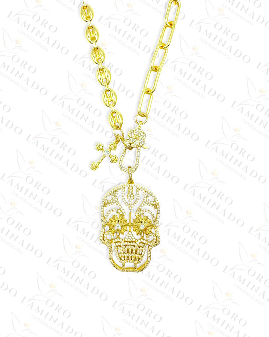 Diamond Calaverita Necklace Y300