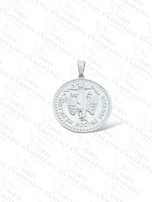 Silver Aztec Calendar Pendant R199