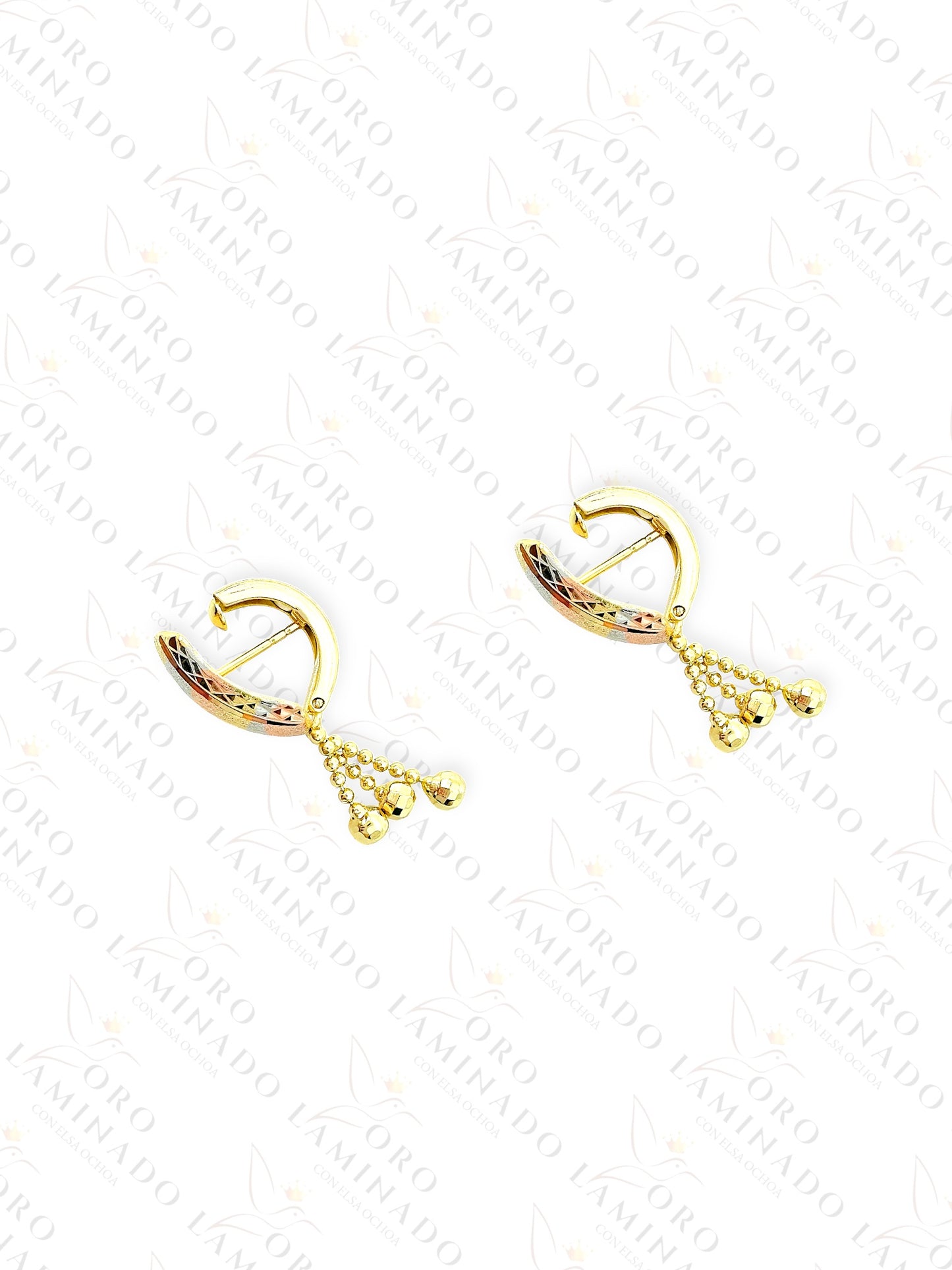 High Quality Three Tones Earrings C457