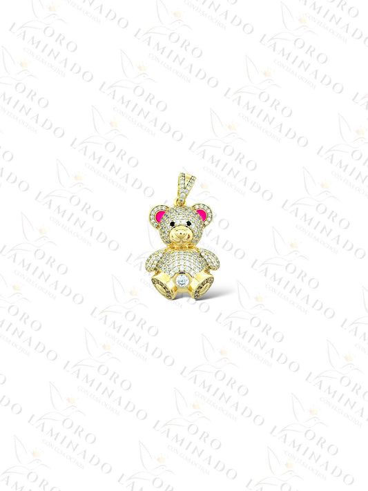 Sparkling Teddy Bear Pendant G426