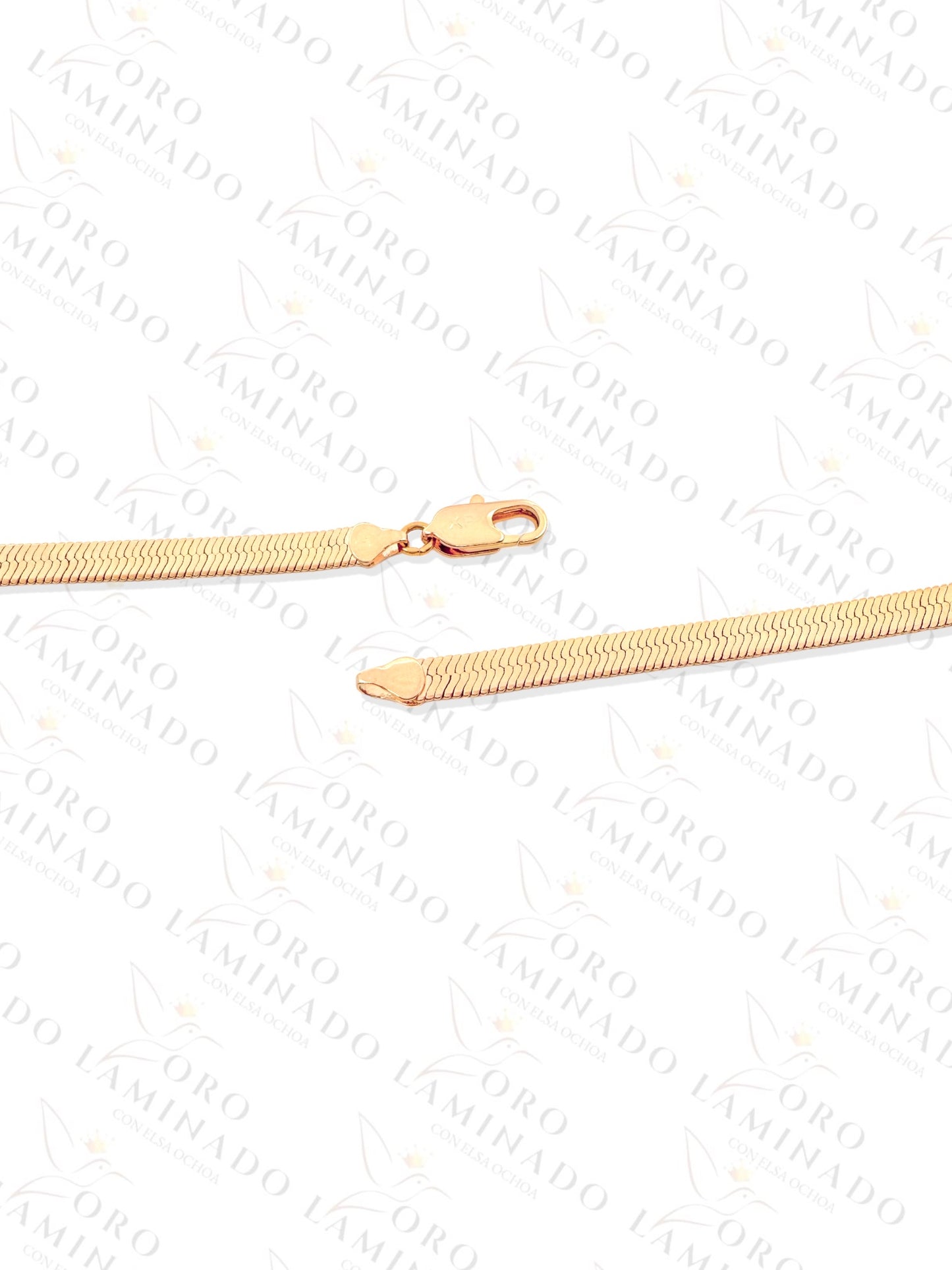 High Quality Rose Gold Omega Chains Pack of 3 Size 20" 7mm Y180