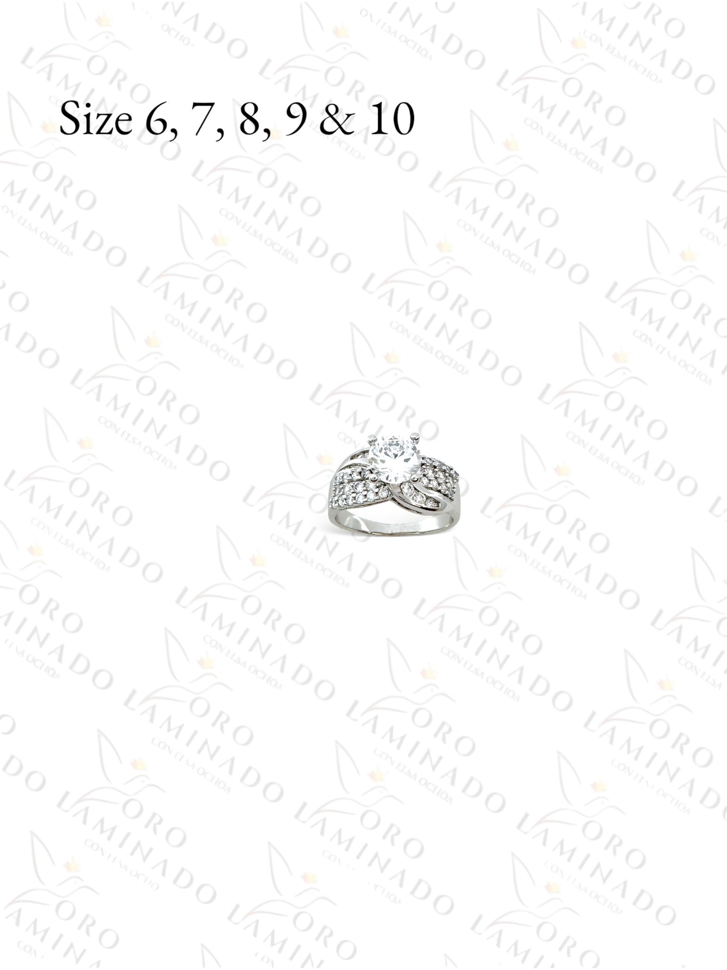 High Quality Silver Diamond Ring G474