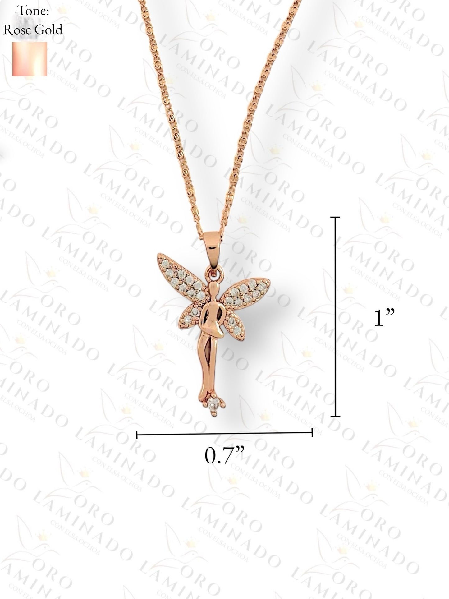 Gold Filled Rose Gold Fairy Godmother set G320