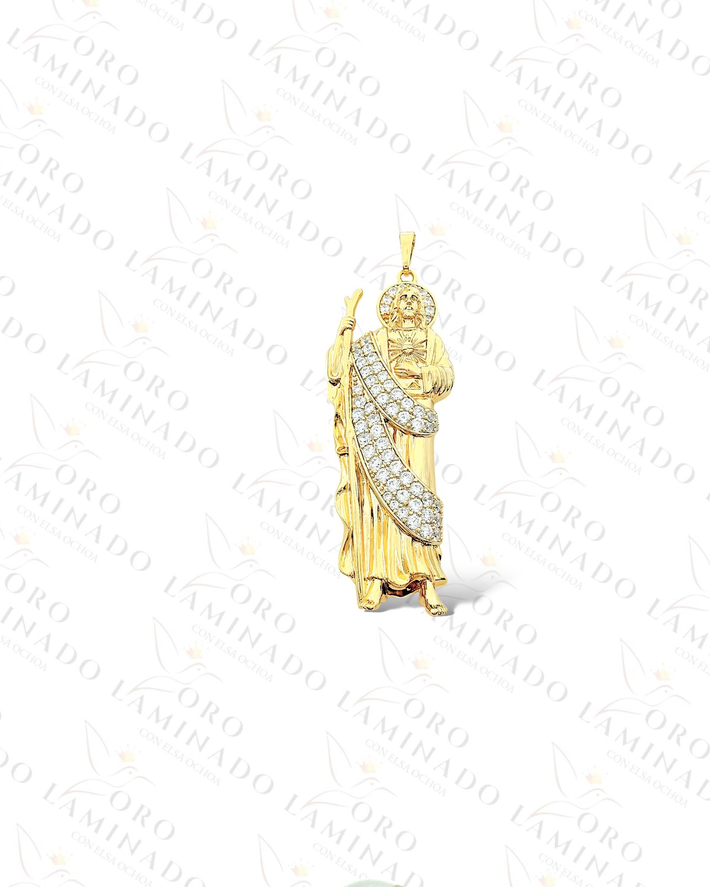 Gold Filled High Quality Saint Judas Pendant R18