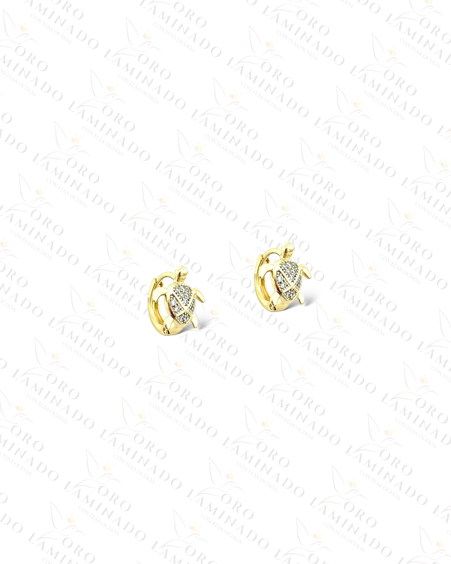 High Quality Small Turtle Hoop Earrings R231