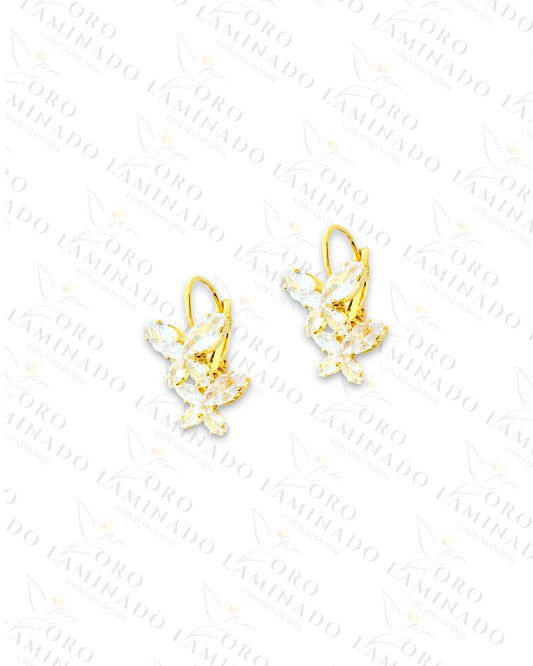 High Quality Crystal Butterflies Earrings R371