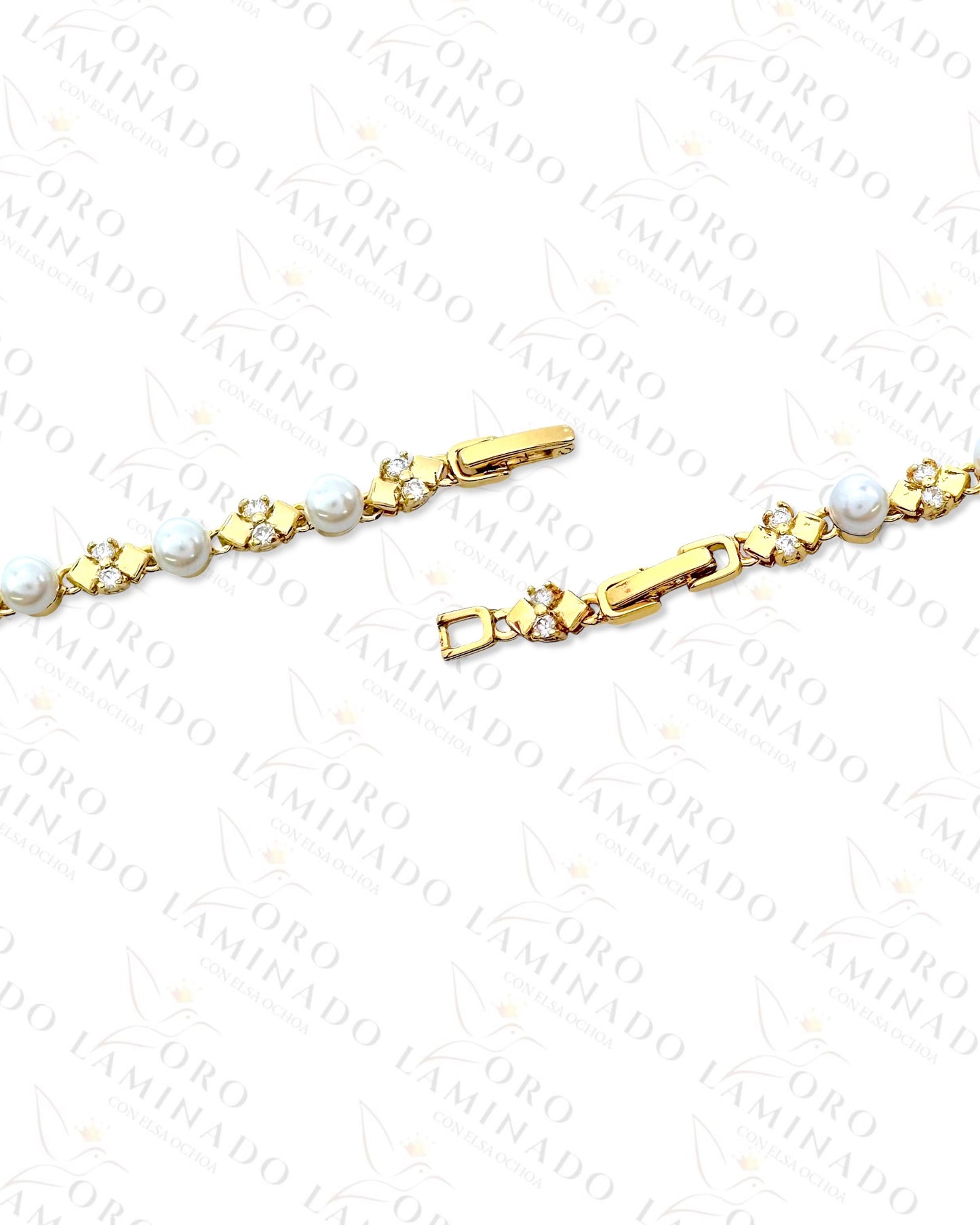 High Quality Gold Filled Pearl Bracelet R72