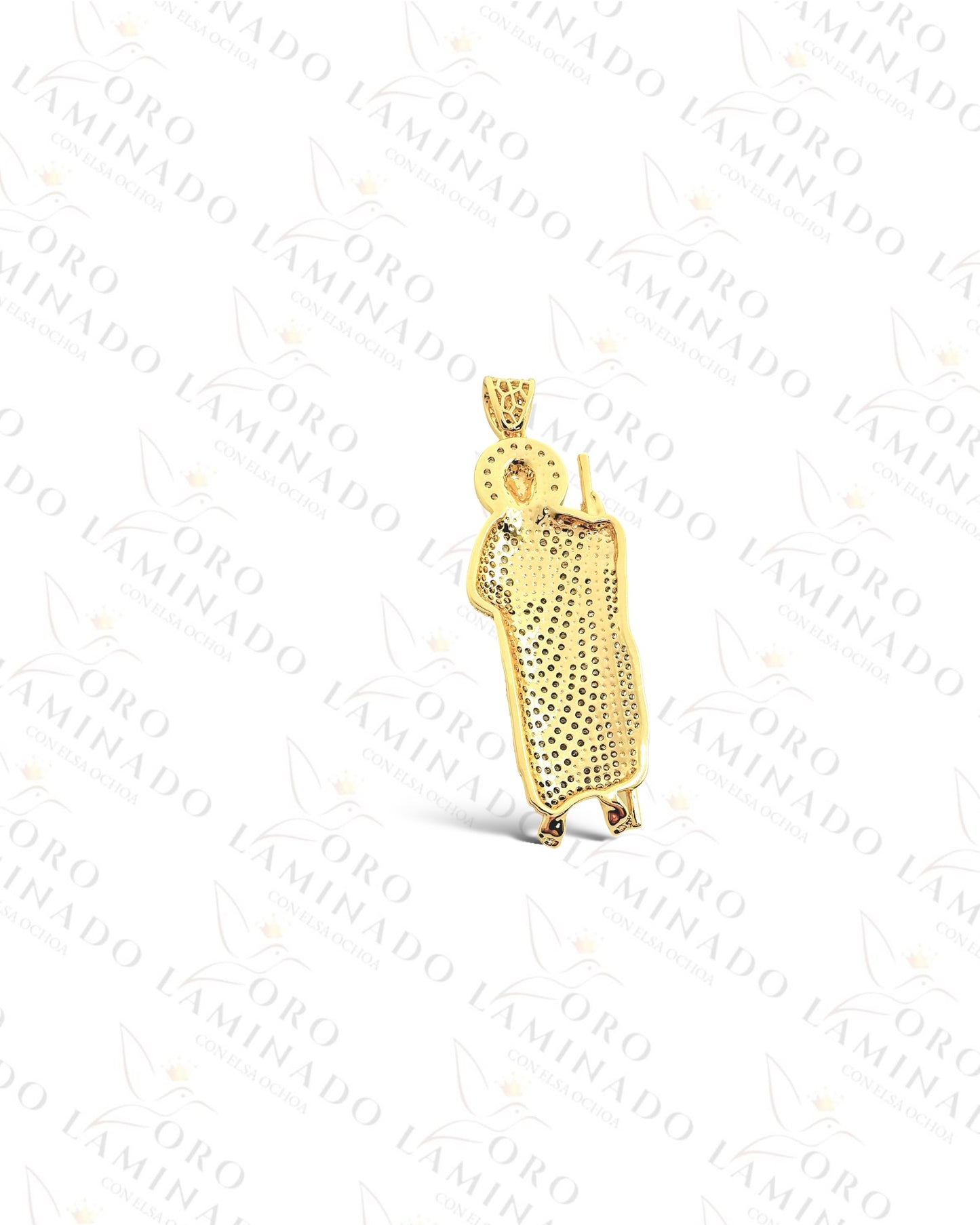 High Quality Diamond Saint Judas Pendant R260