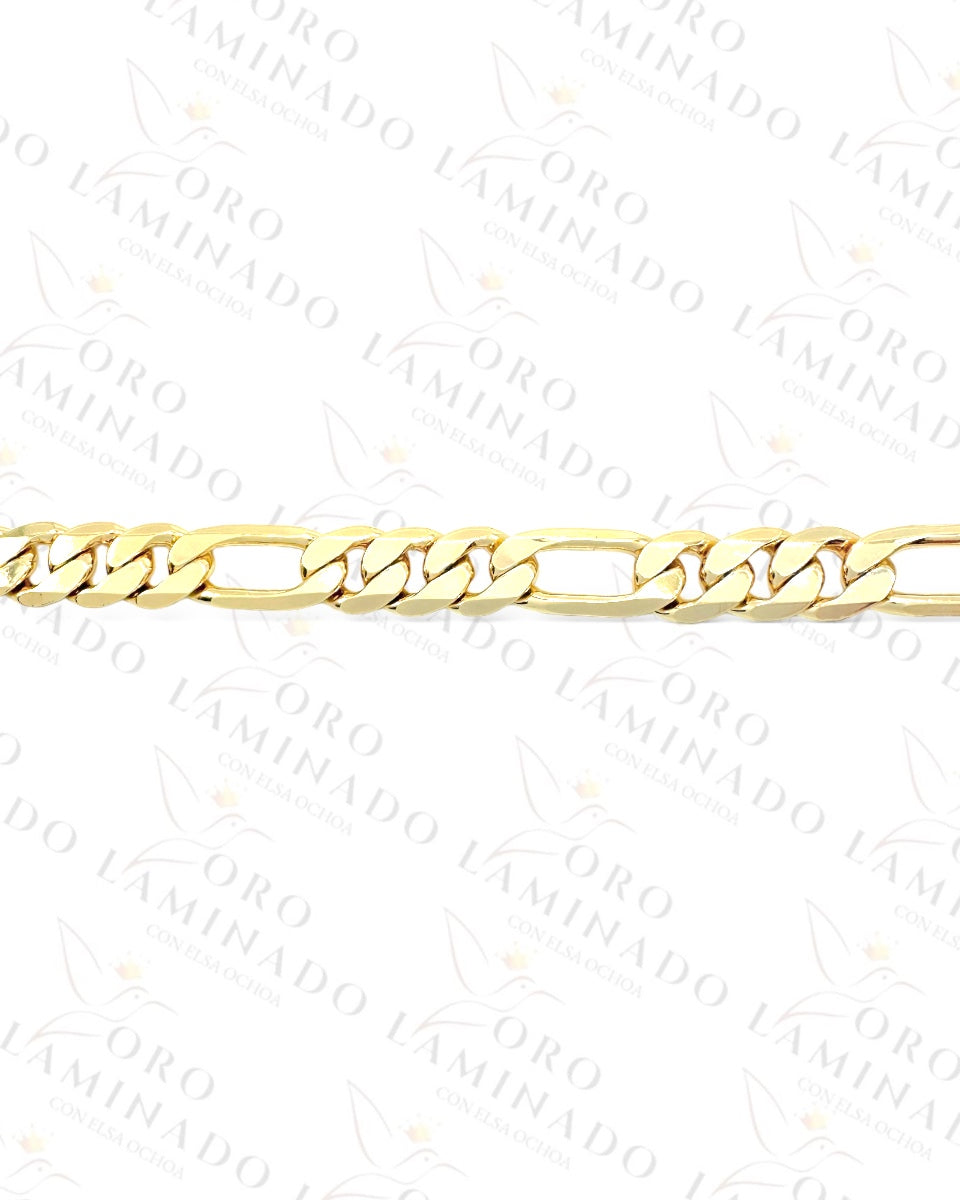 High Quality Figaro Bracelet Size 9” Y283