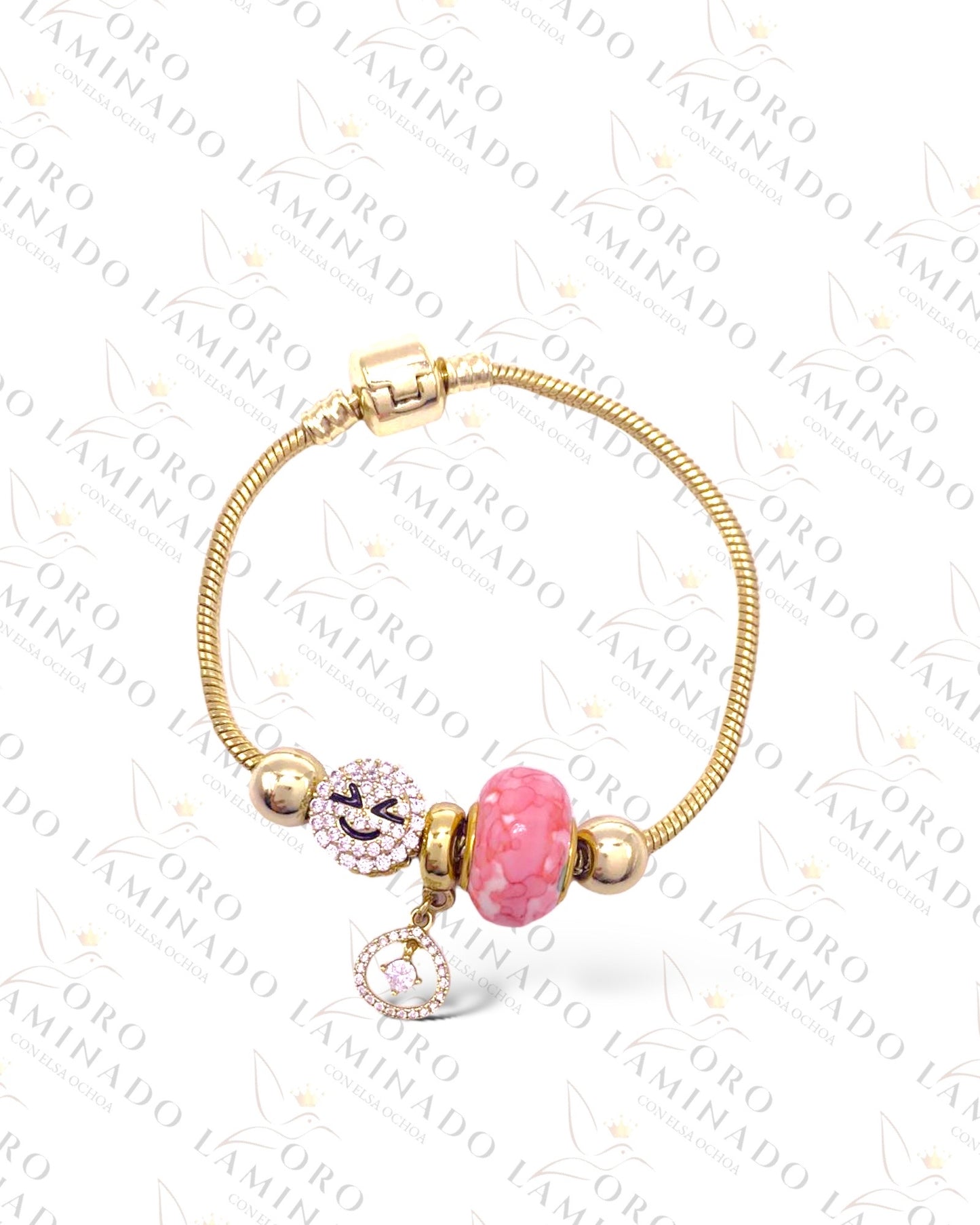 High Quality Emoji Changing Charm Bracelet B370