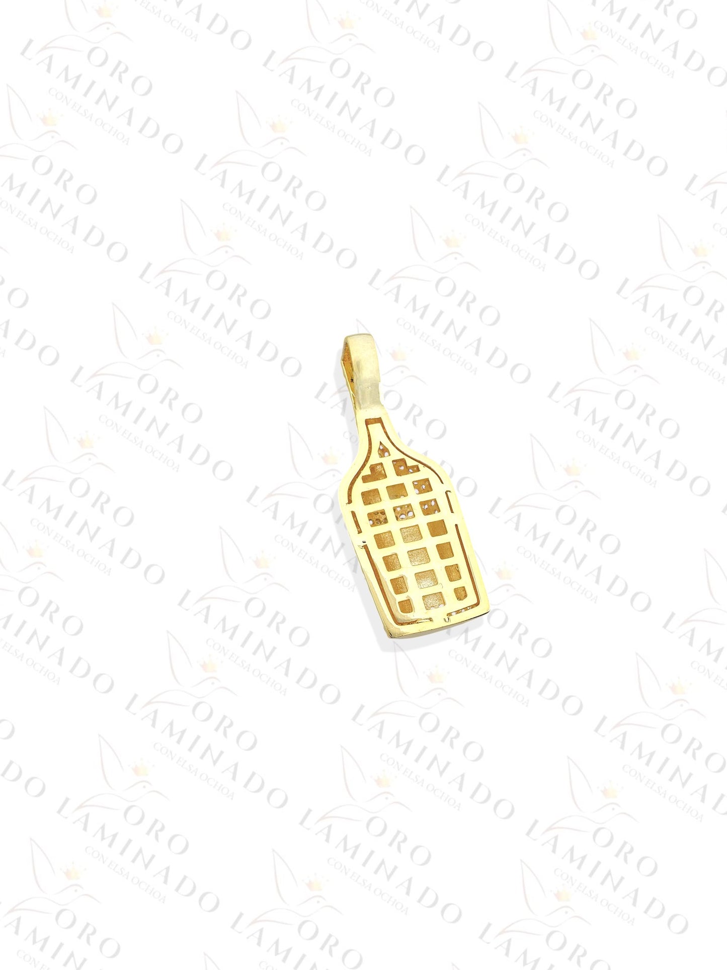 Gold Filled Wine Bottle Pendant R249