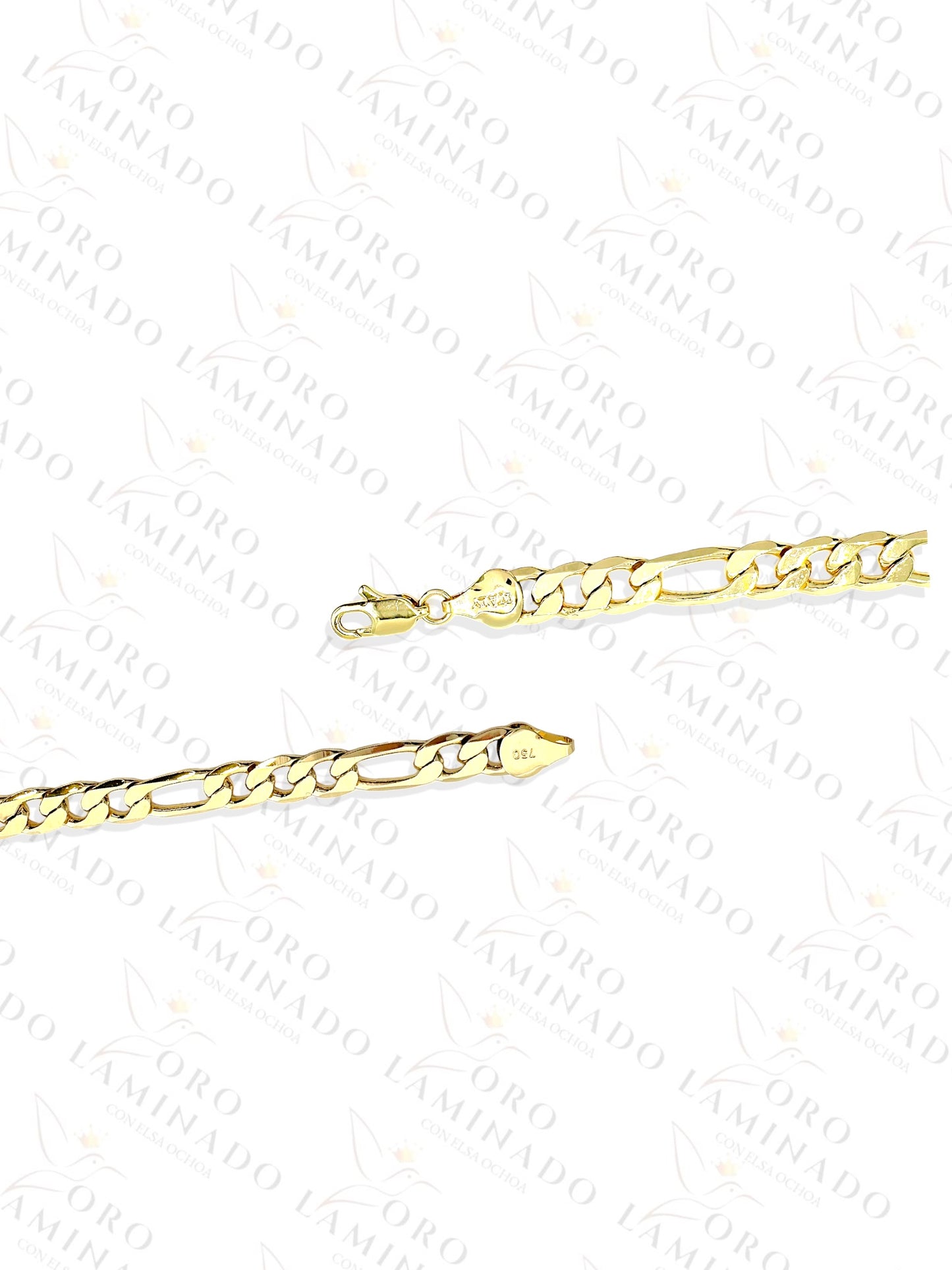 Figaro Chains Pack of 3 Size 28" 6mm Y72