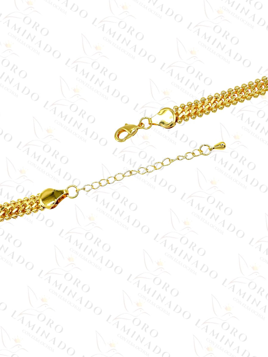 Choker Gold Anklet (Pack of 6) B72