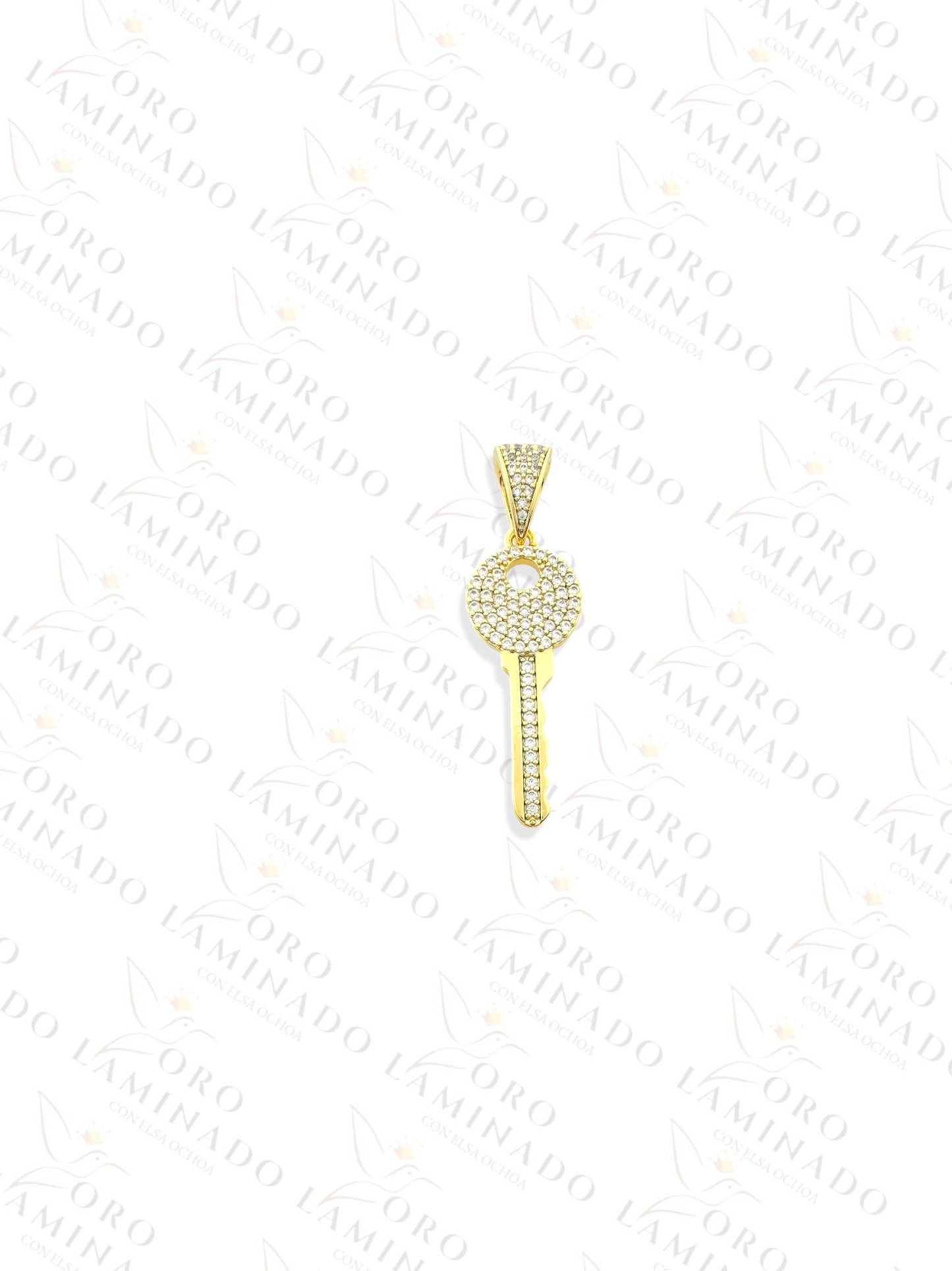 Diamond Key Pendant G211