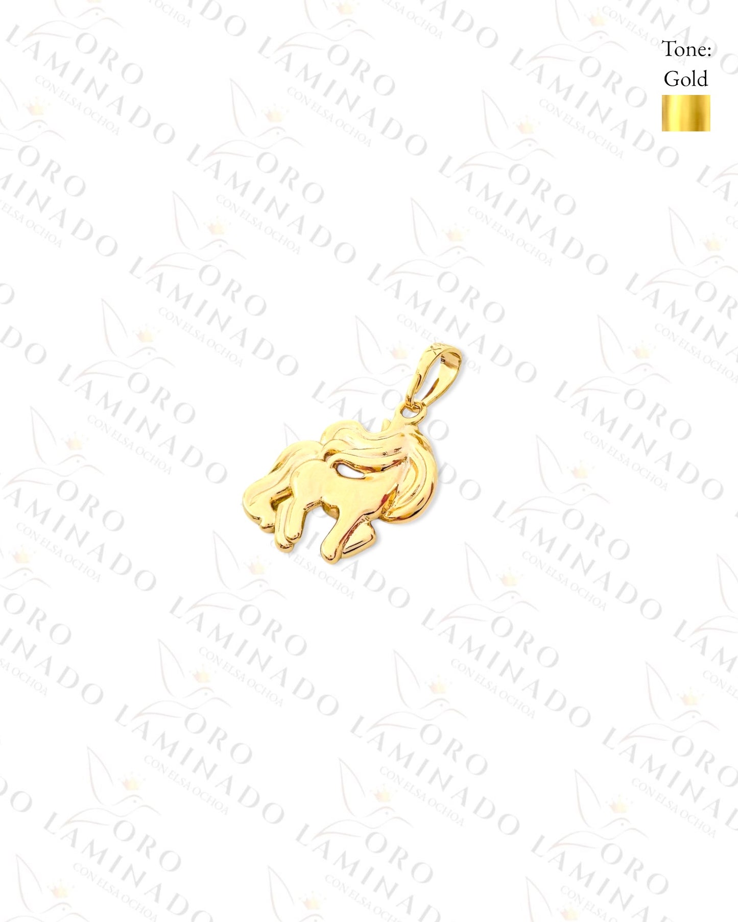 High Quality Colorful Unicorn Pendant (Gold Filled) G93