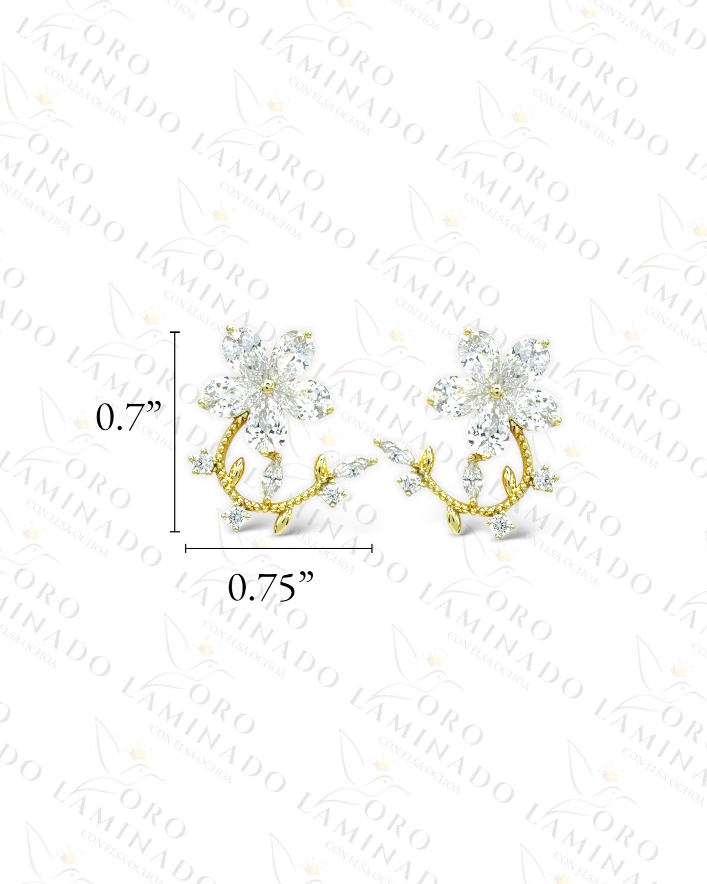 High Quality Flower Earrings G157