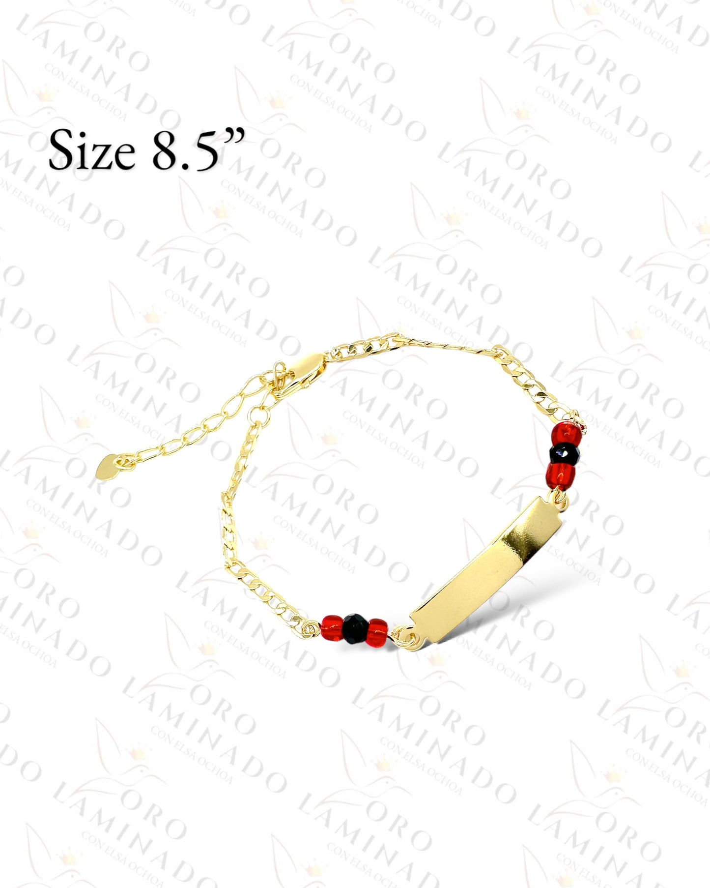 Gold Plaque Bracelet (Pack of 6) Y457