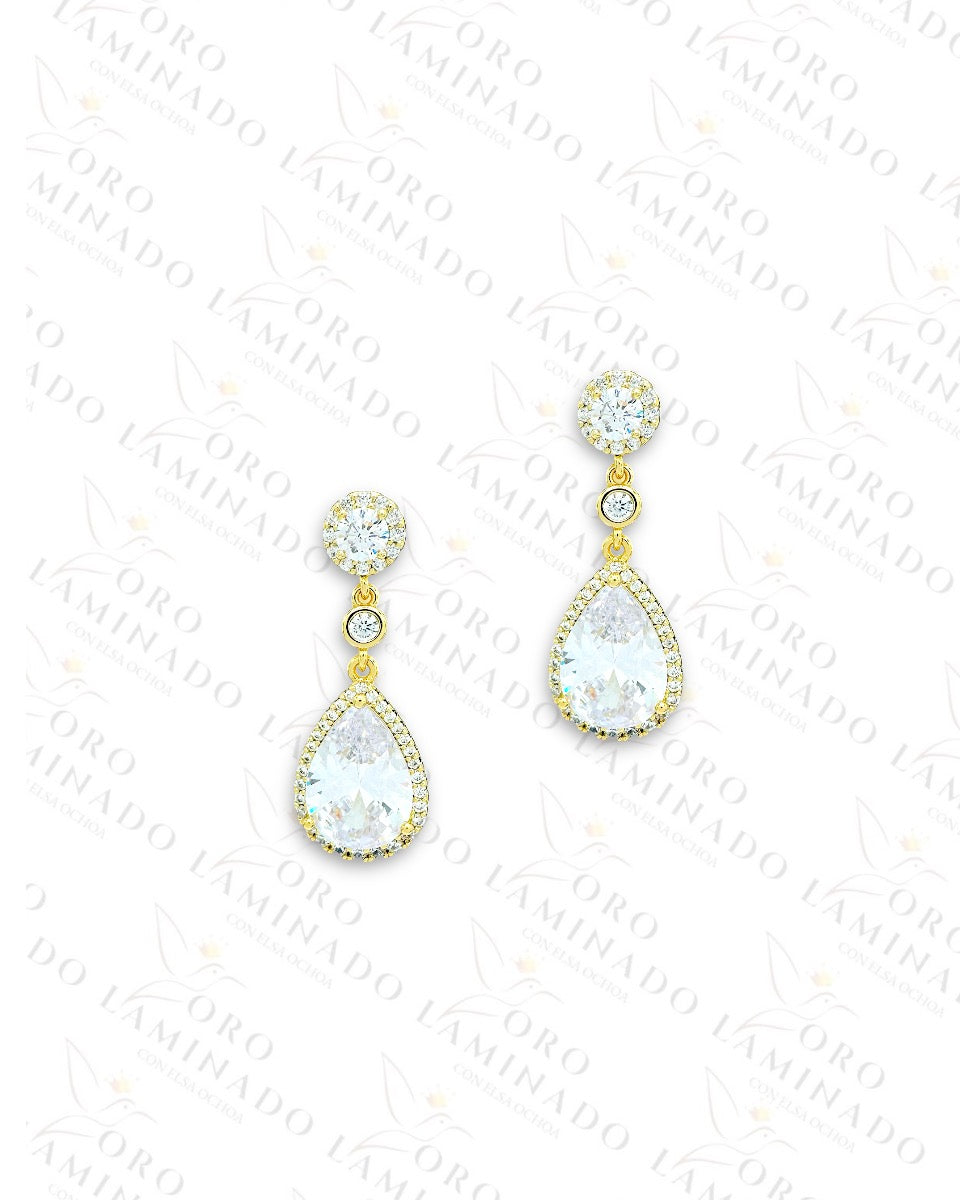 High Quality Crystal Drop Earrings C466