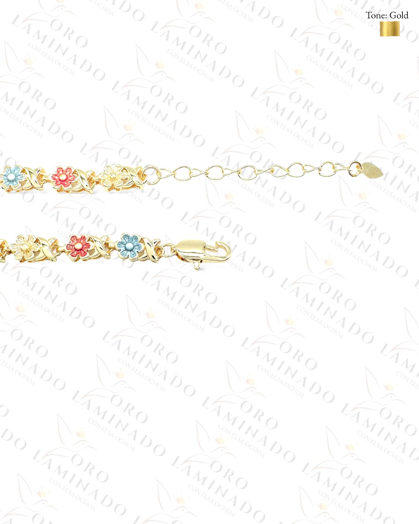 San Benito Color Flower Bracelet C93