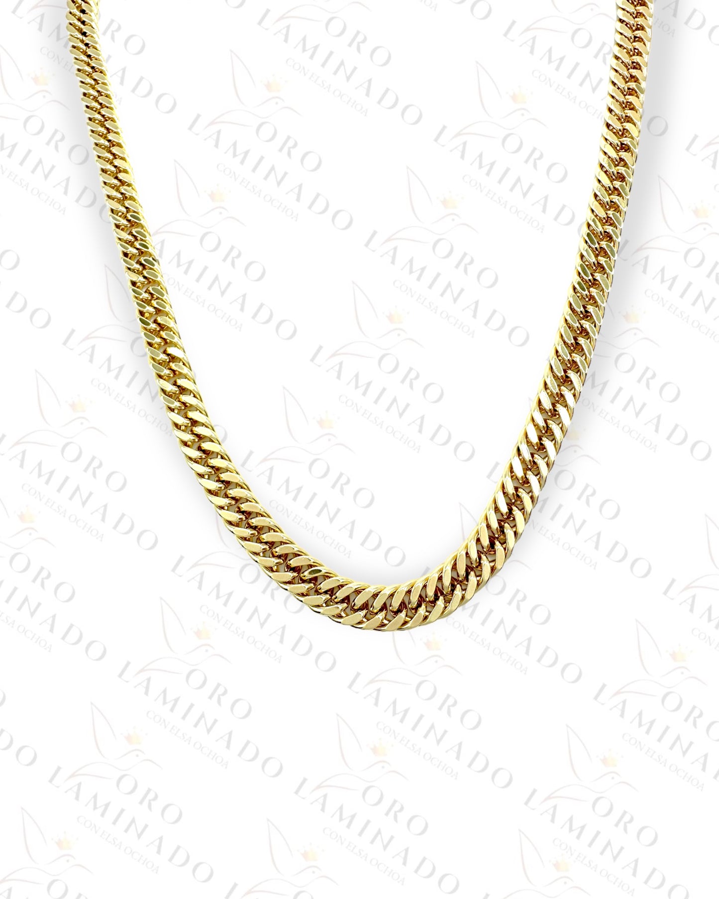 High Quality Closed Cuban Single Chain 18" 8mm R444