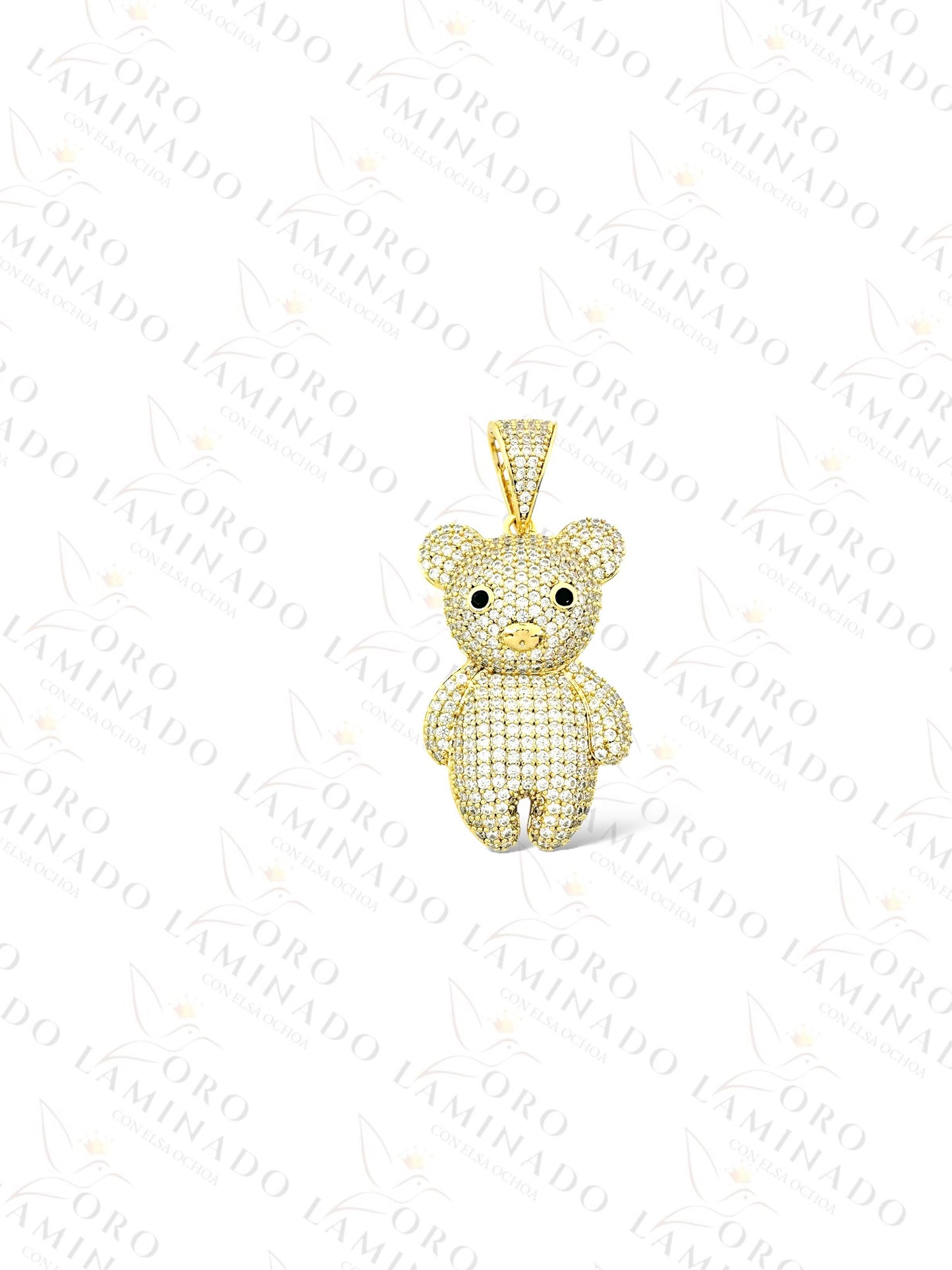 Gold Filled High Quality Bear Pendant Y427