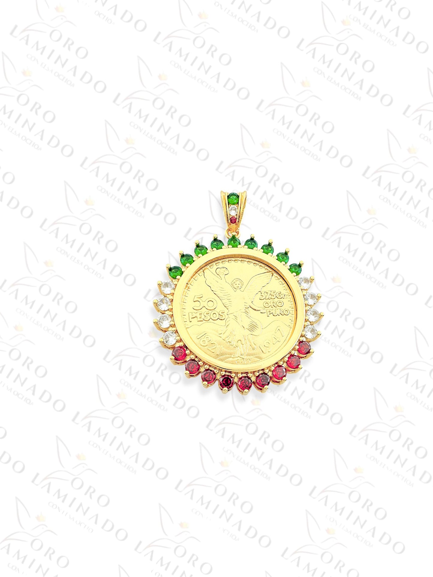 Gold Filled 50 Pesos Centenary Pendant R120