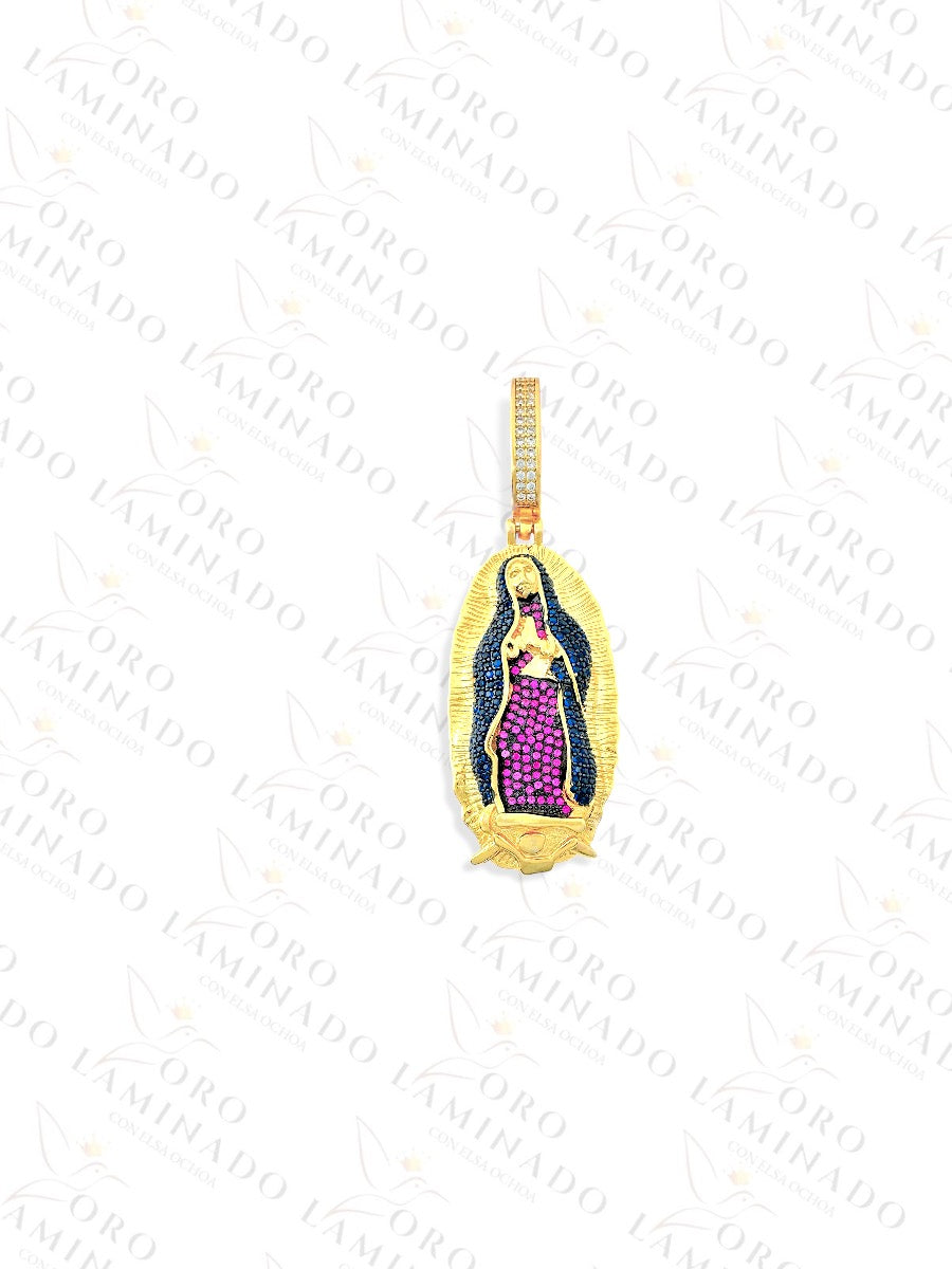 Gold Filled Virgin Mary Pendant G331