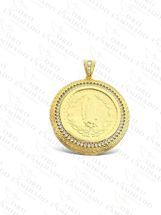Gold Filled Virgin Mary Centenary Pendant R20
