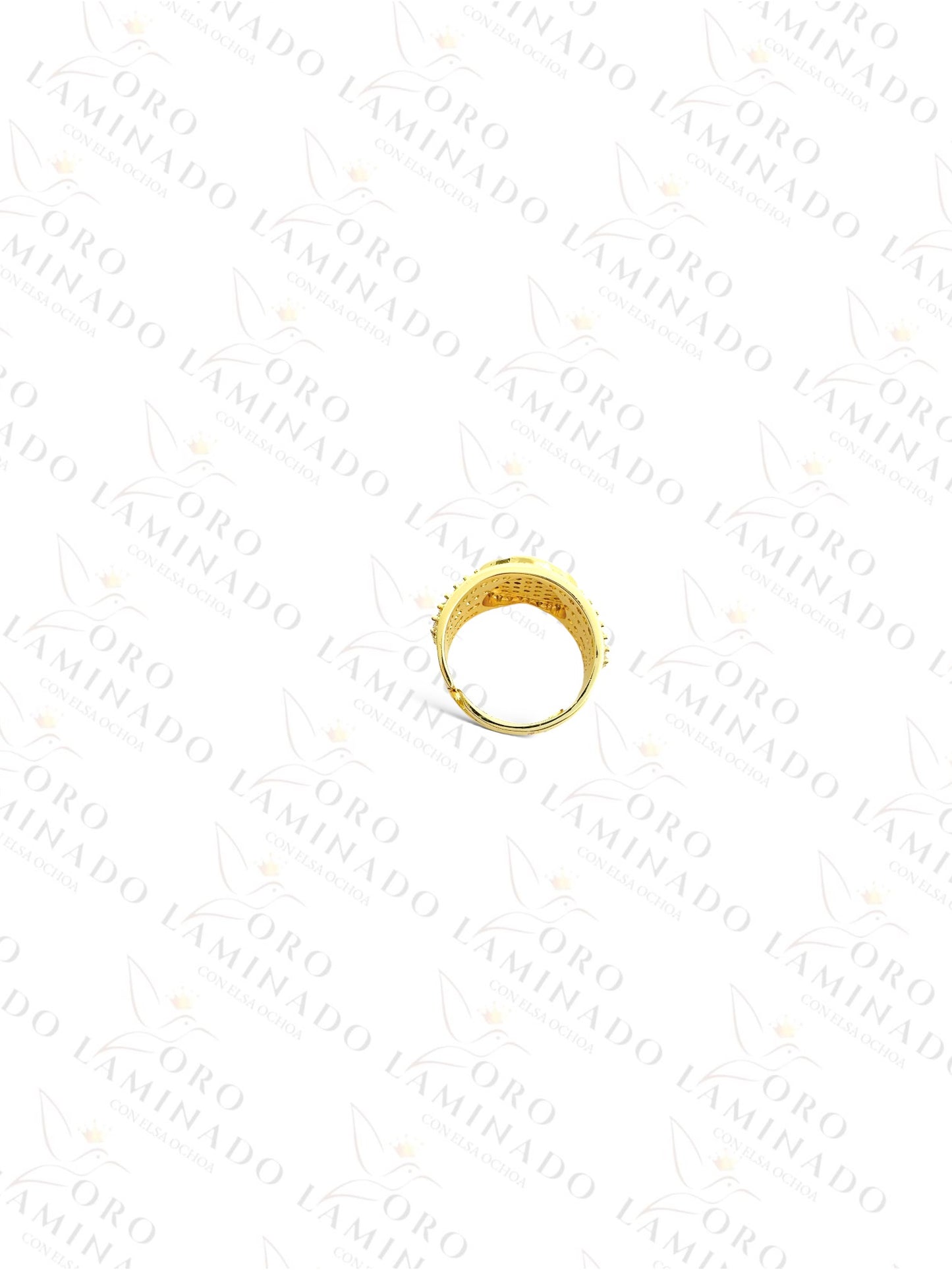 Gold Filled Heart Adjustable Ring (Gold Filled) B224