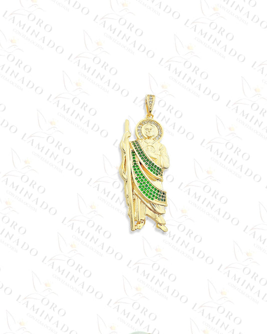 Green Saint Judas Pendant R17