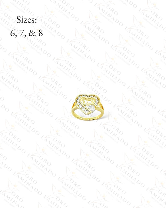 Quinceañera Heart Ring G433