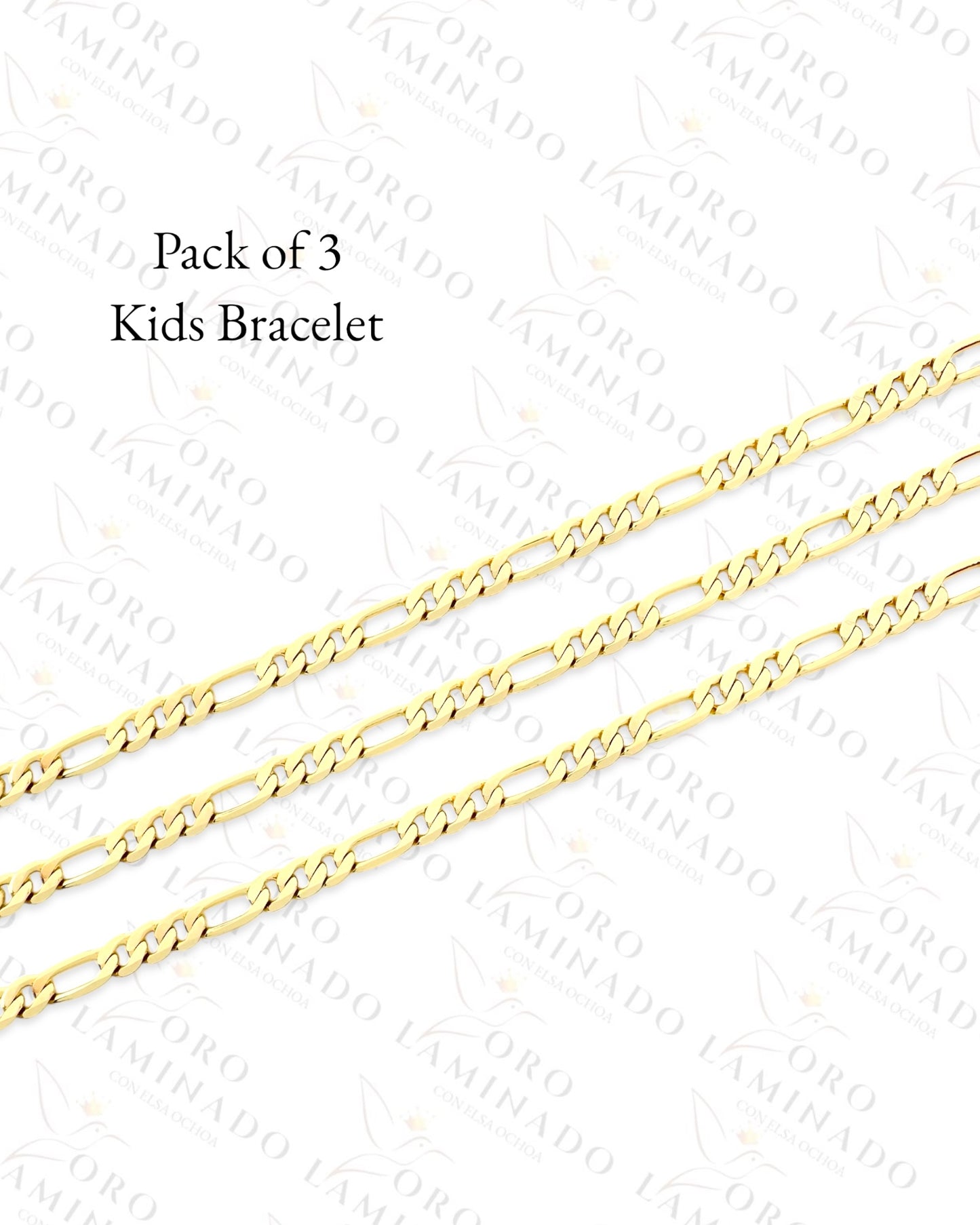 High Quality Kid’s Figaro Bracelet (Pack of 3) C135