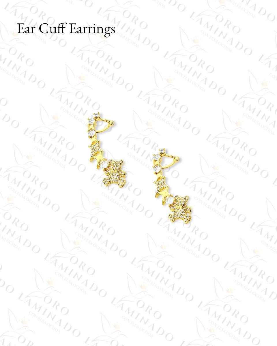 Gold Filled Galaxy Ear Cuff Earrings G183