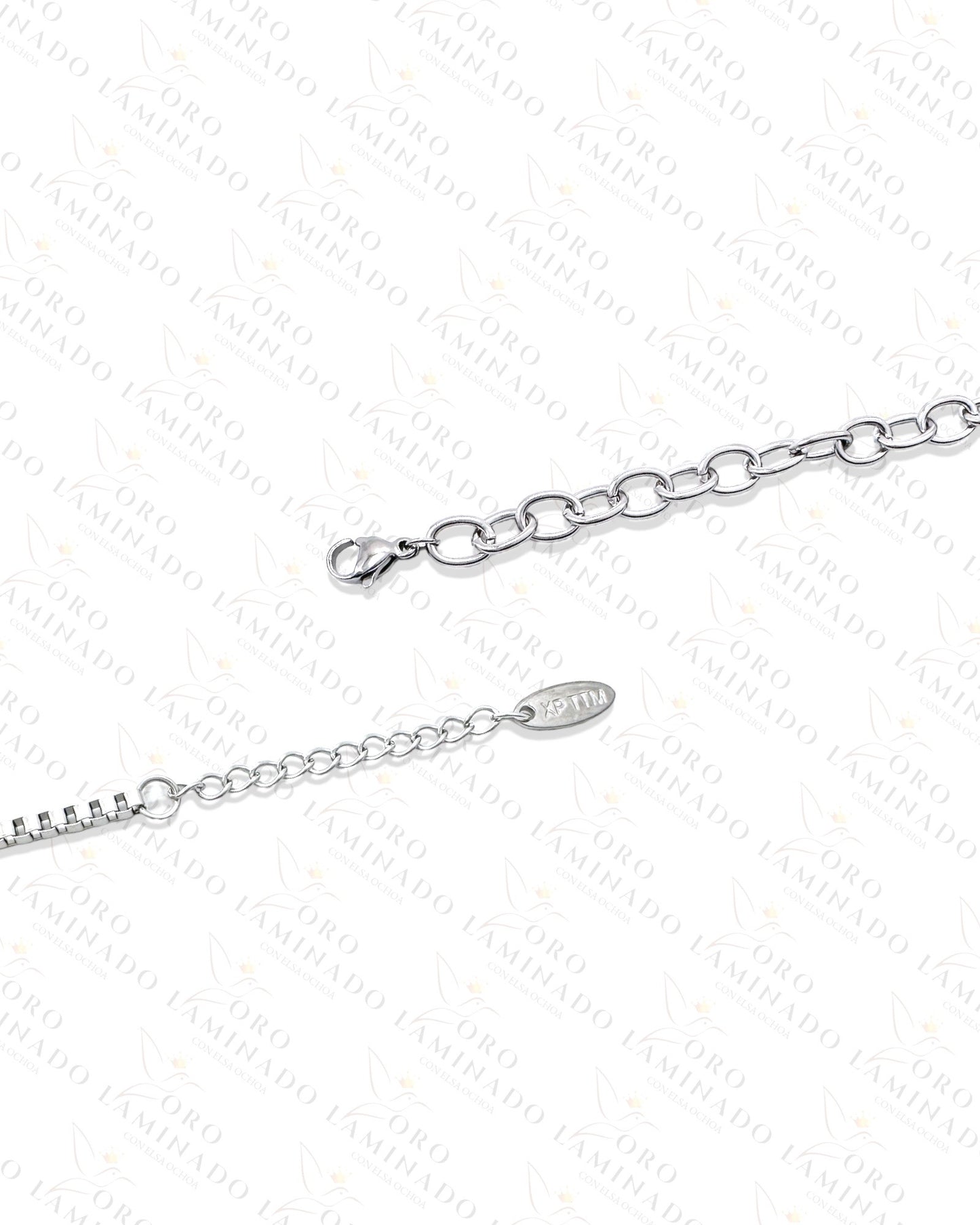 High Quality Silver Heart Anklet Pack of 3 B415