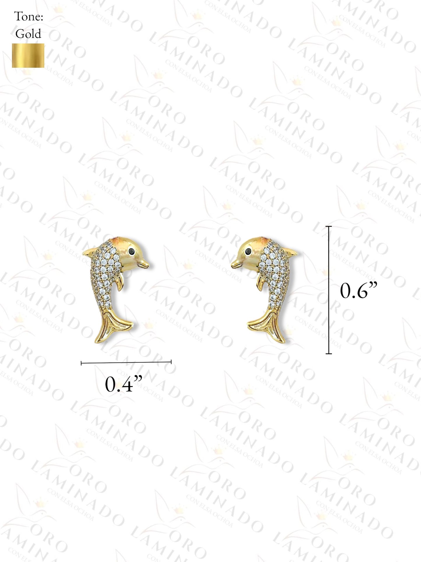 Gold Filled Dolphin set R62