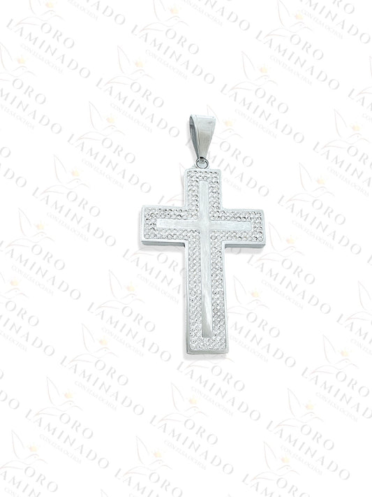 Silver Cross Pendant Y344