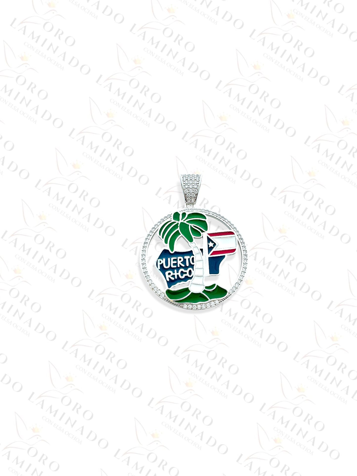 Silver Puerto Rican Palm tree C98