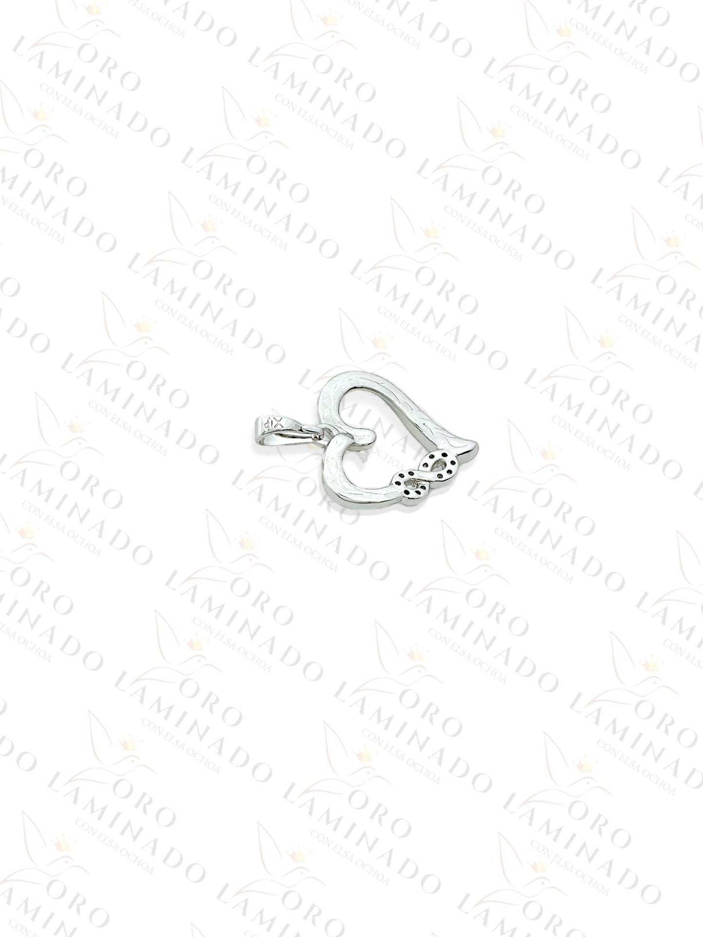 High Quality Silver Infinite Heart Pendant R129