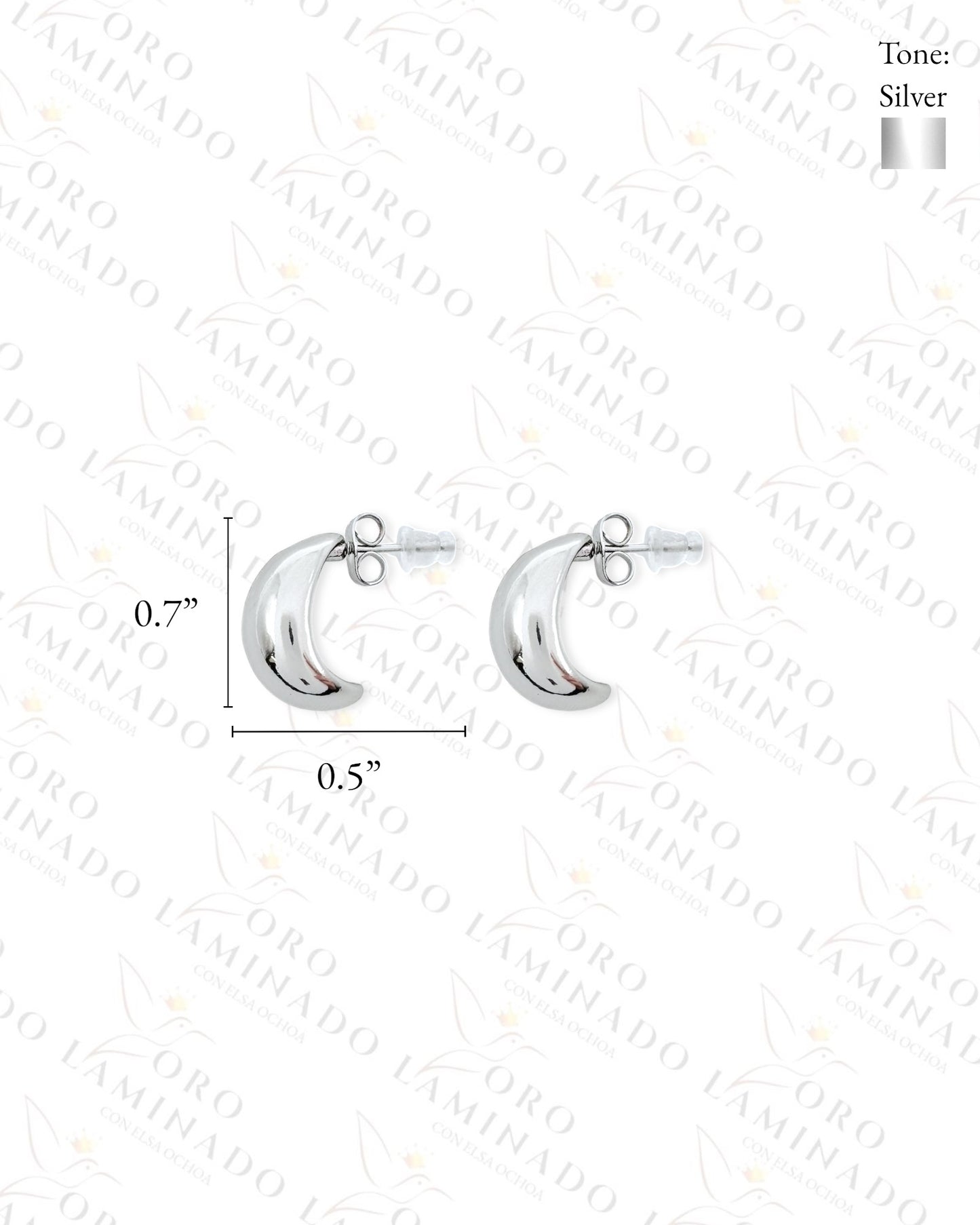 High Quality Chunky Silver Earrings (Gold Filled) C346