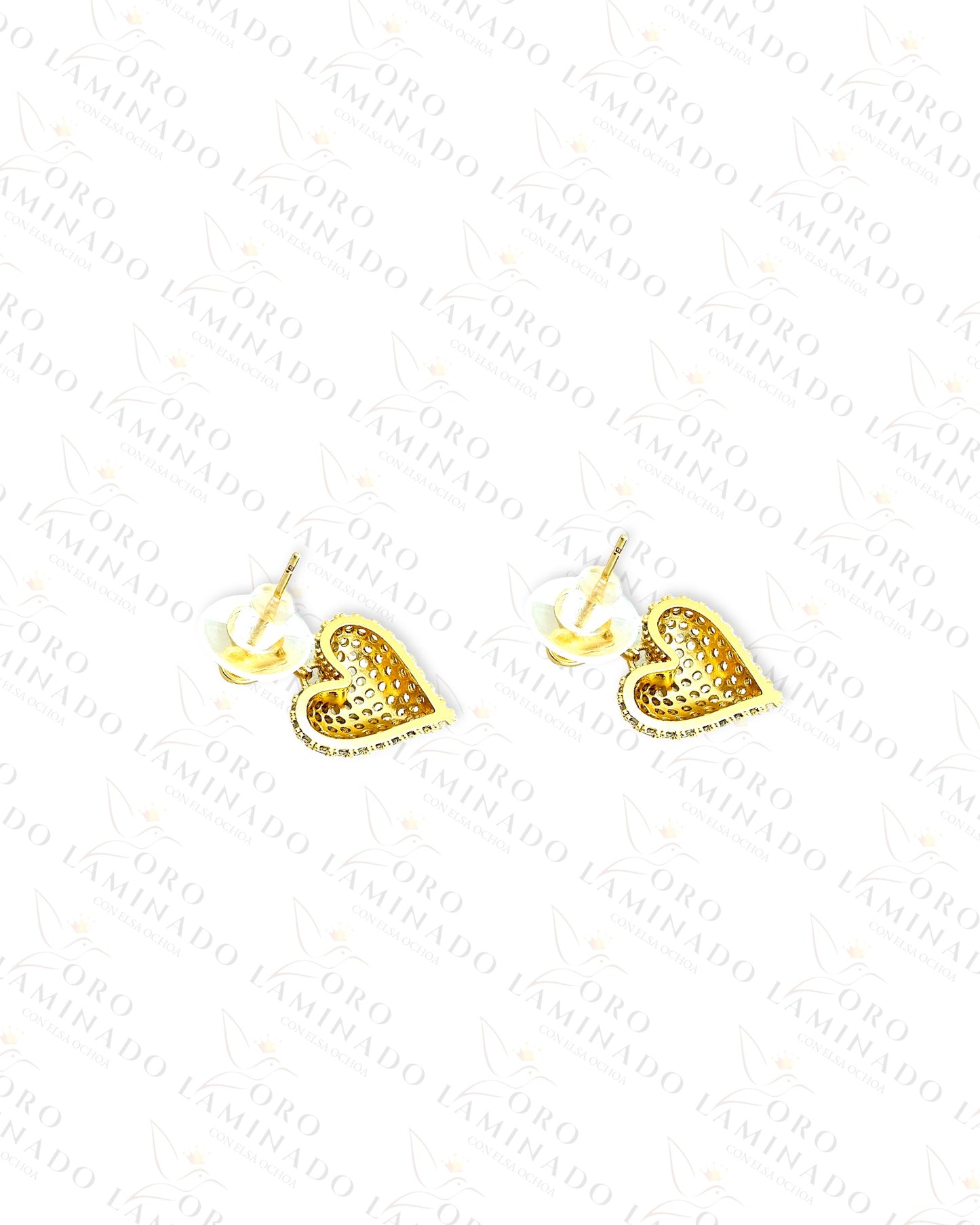 High Quality Double Heart Earrings C427