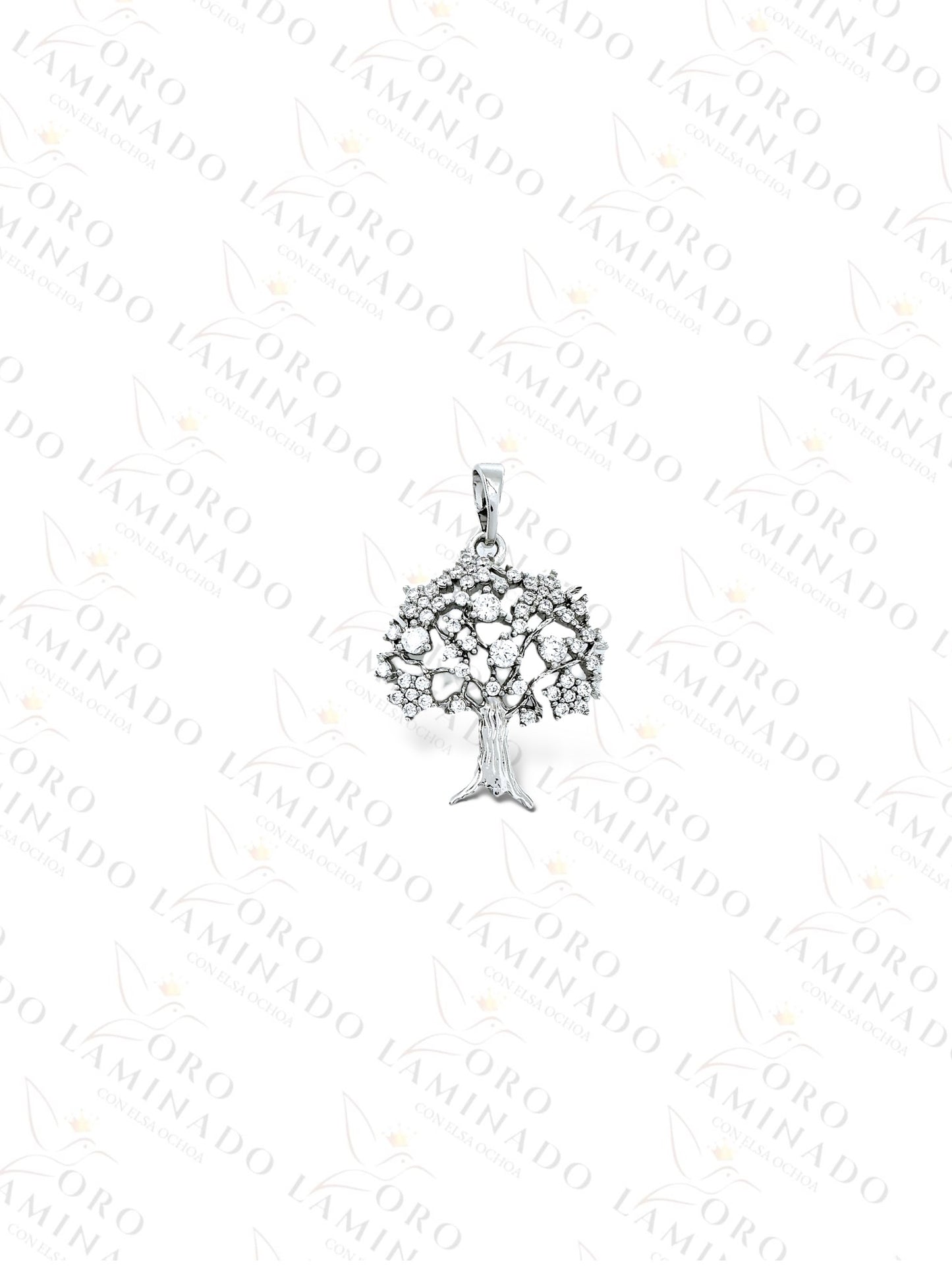 High Quality Silver Diamond Tree  G401