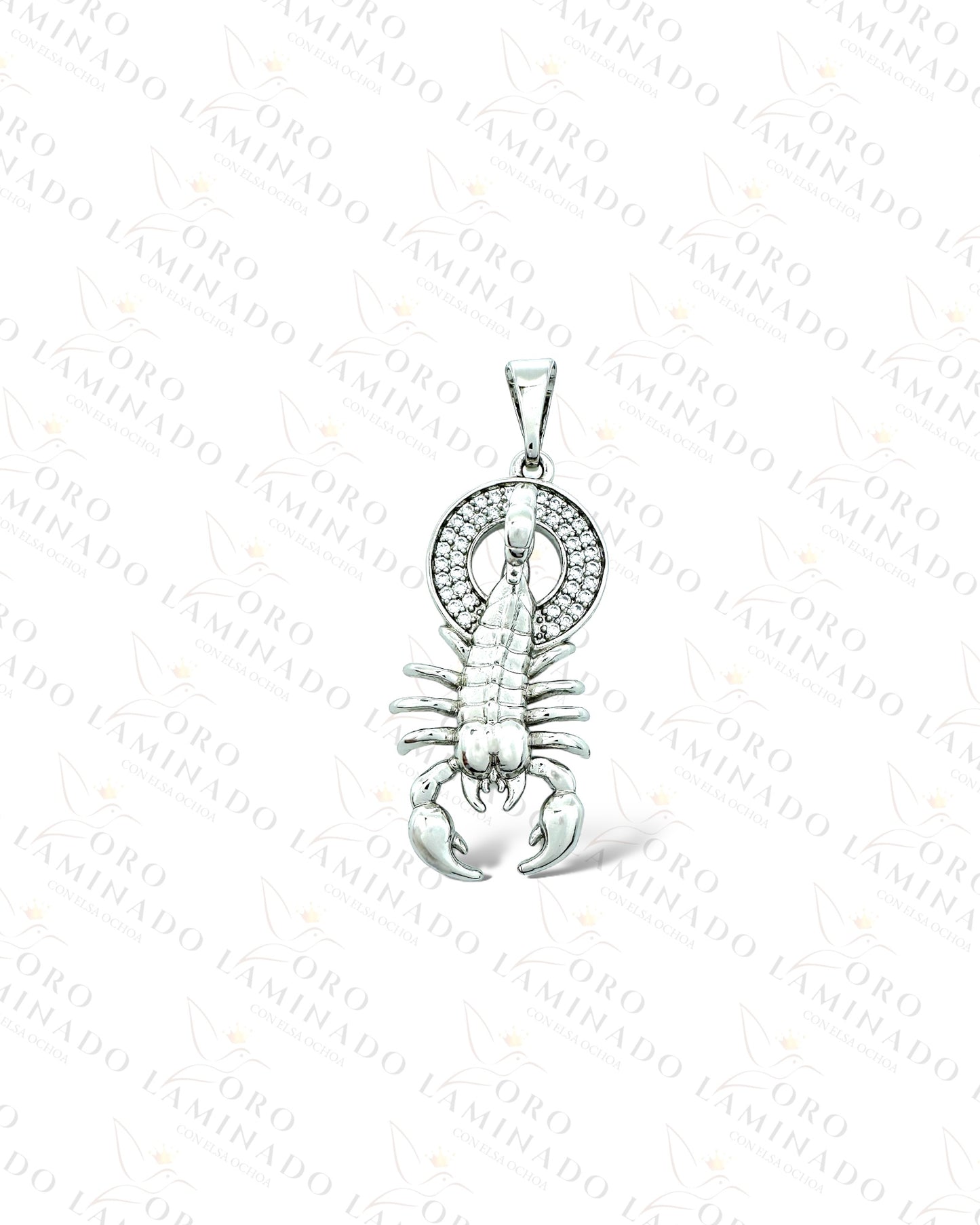 High Quality Silver Scorpion Pendant C395