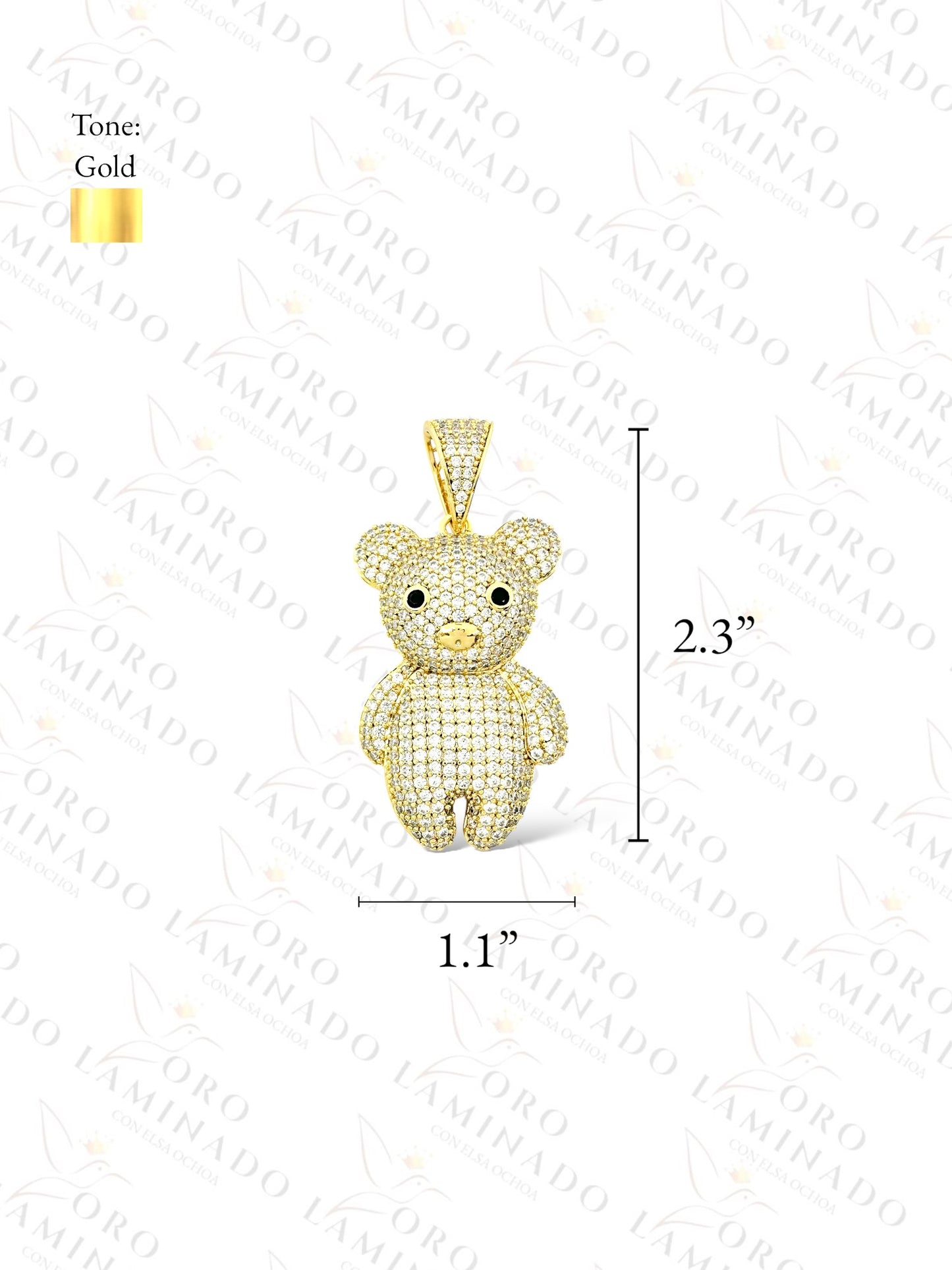 High Quality Bear Pendant Y427