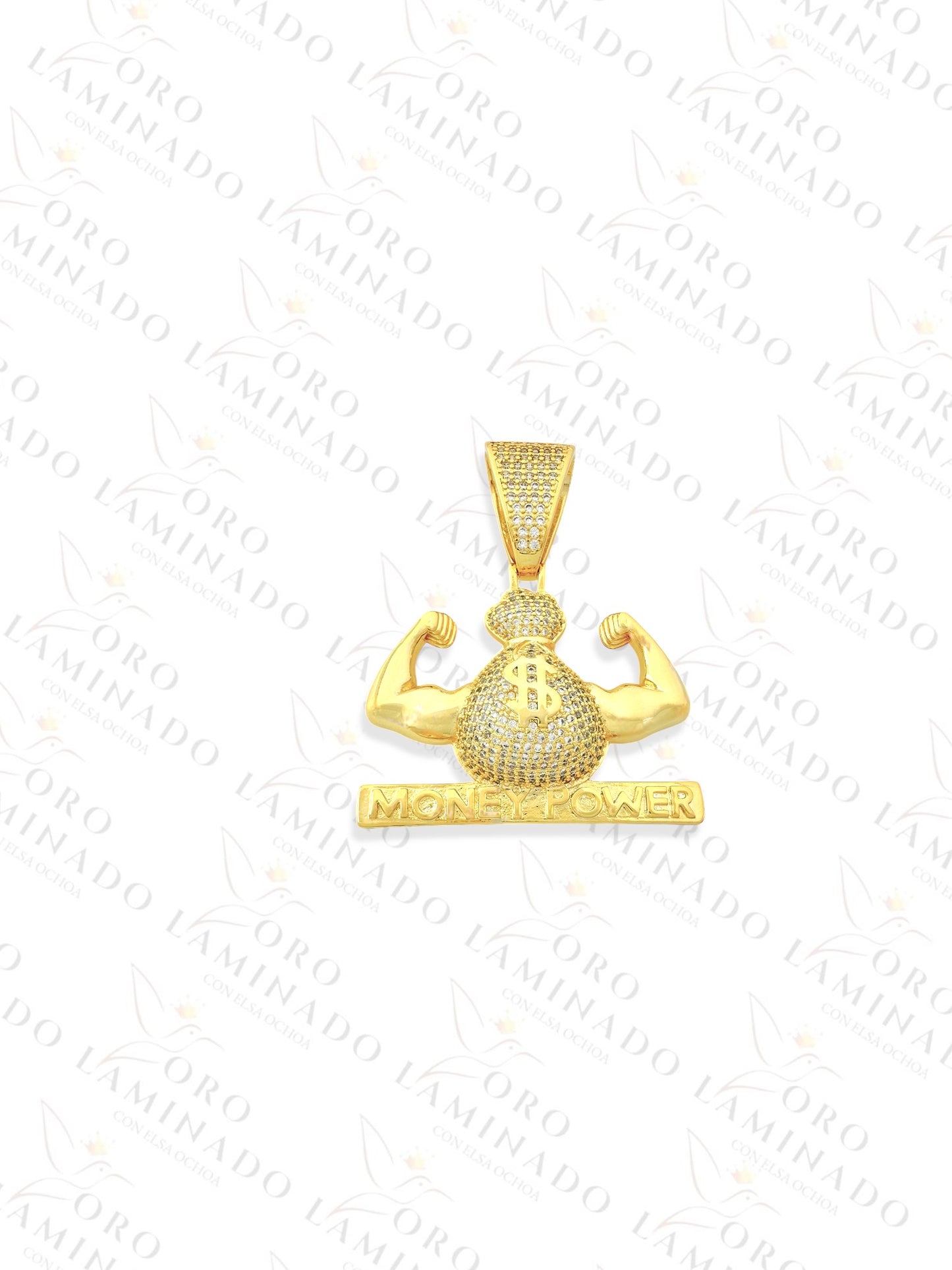 Gold Filled Money Power Pendant R255