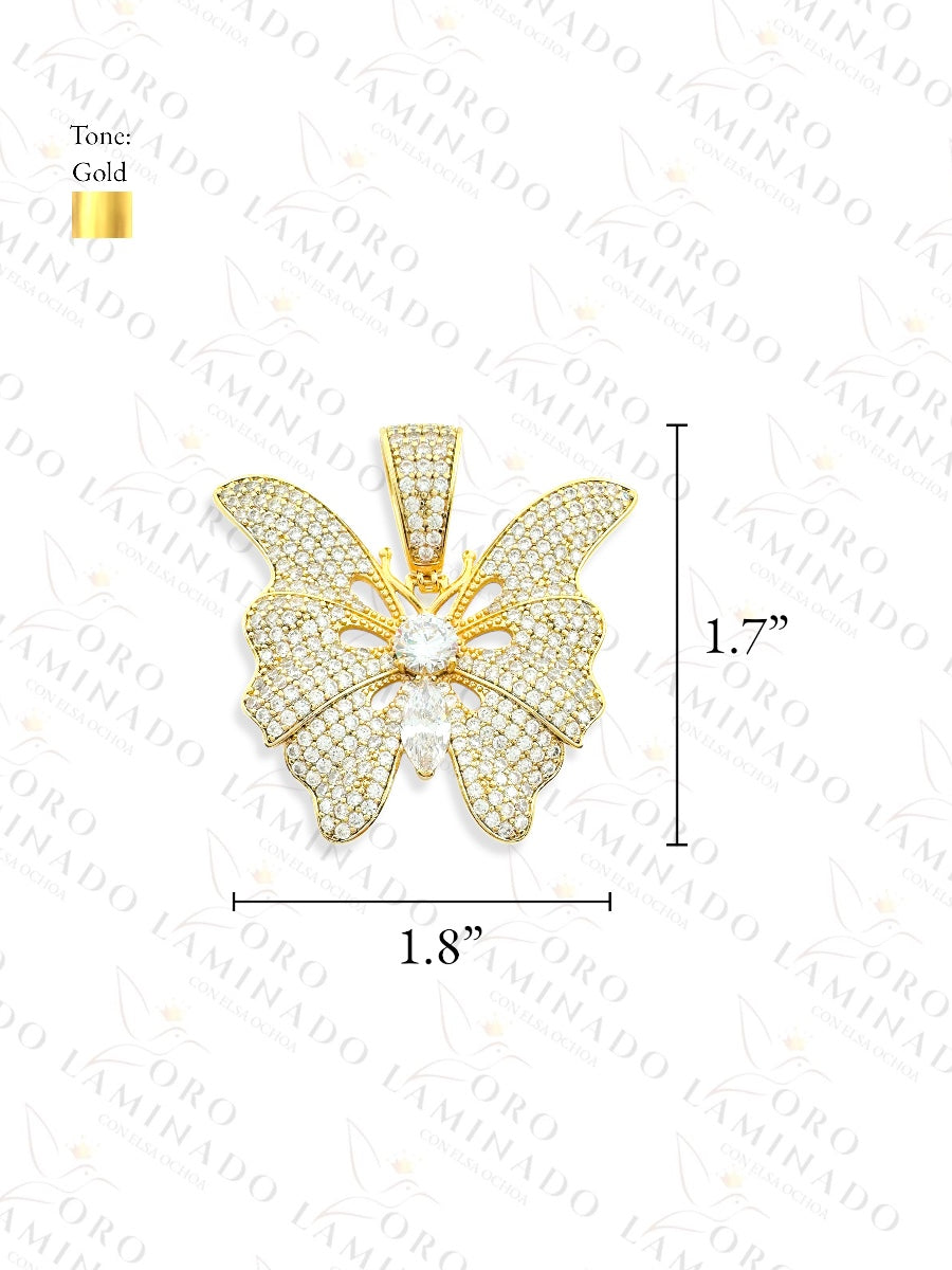 High Quality Butterfly Pendant B242