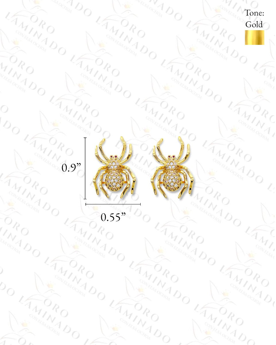 High Quality Spider Earrings R215