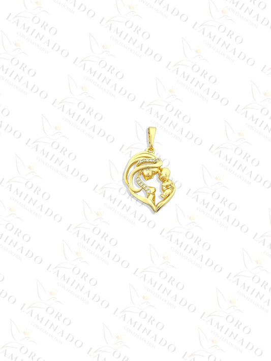 High Quality Mom and Baby Pendant Y425