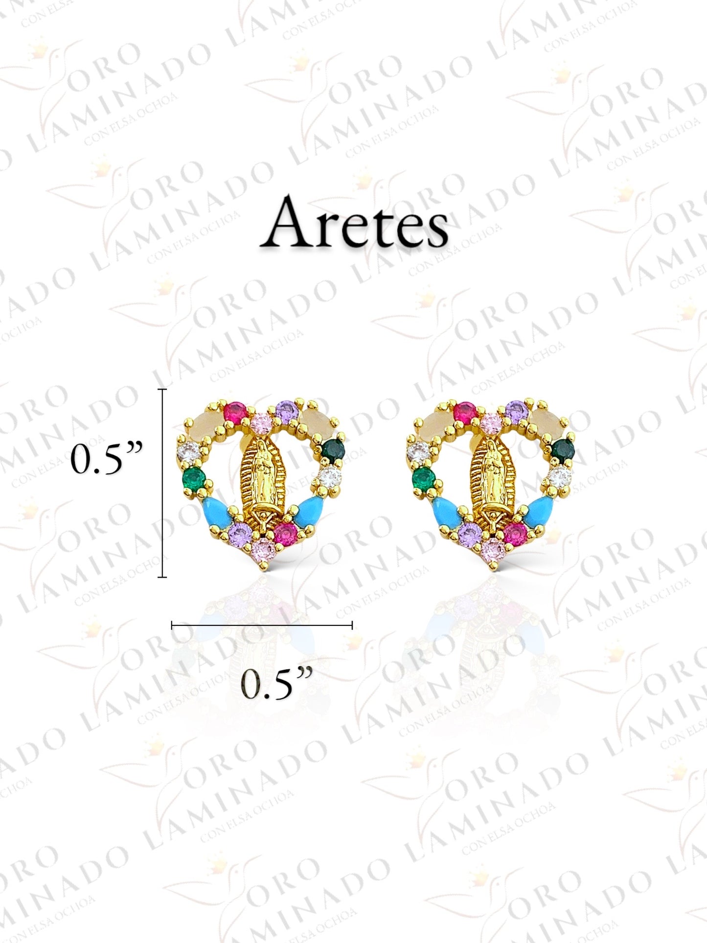 Virgen de Guadalupe Multicolored Set G381